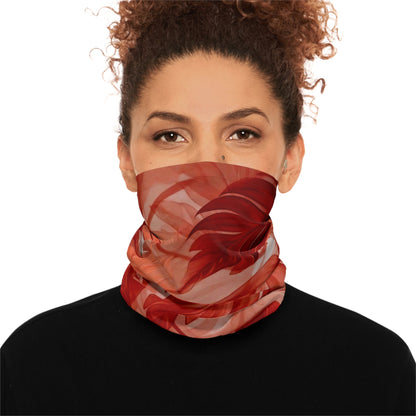 Feather Art Neck Gaiter - Colorwink