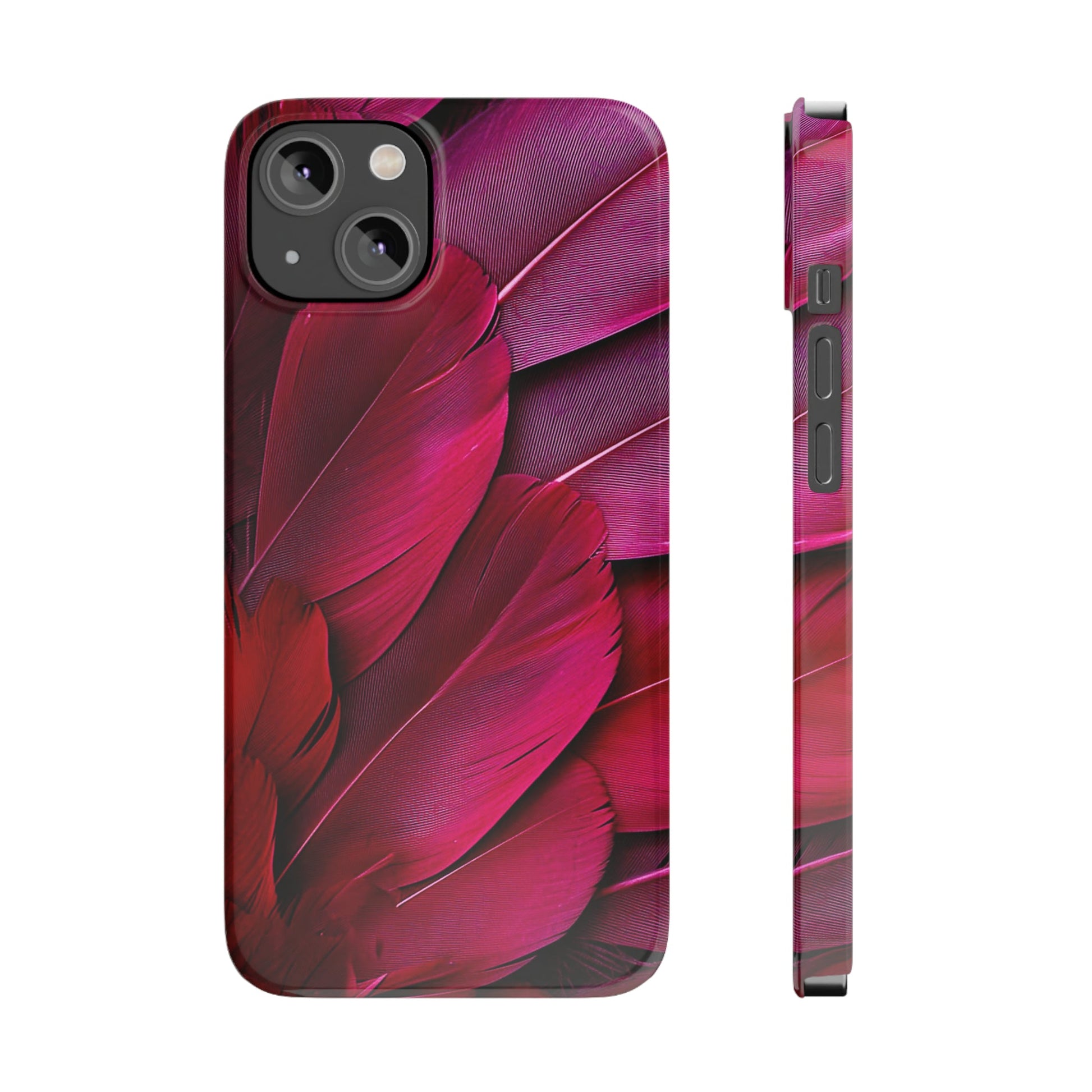 Feathers Slim Phone Case - Colorwink