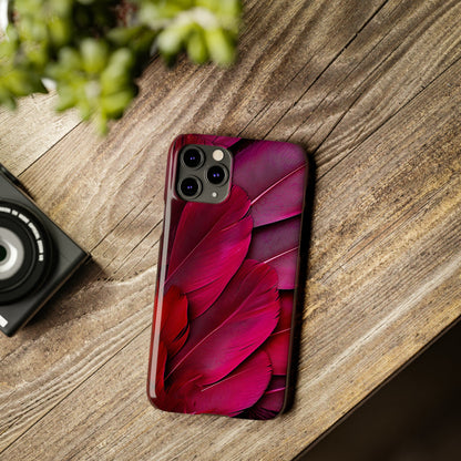 Feathers Slim Phone Case - Colorwink