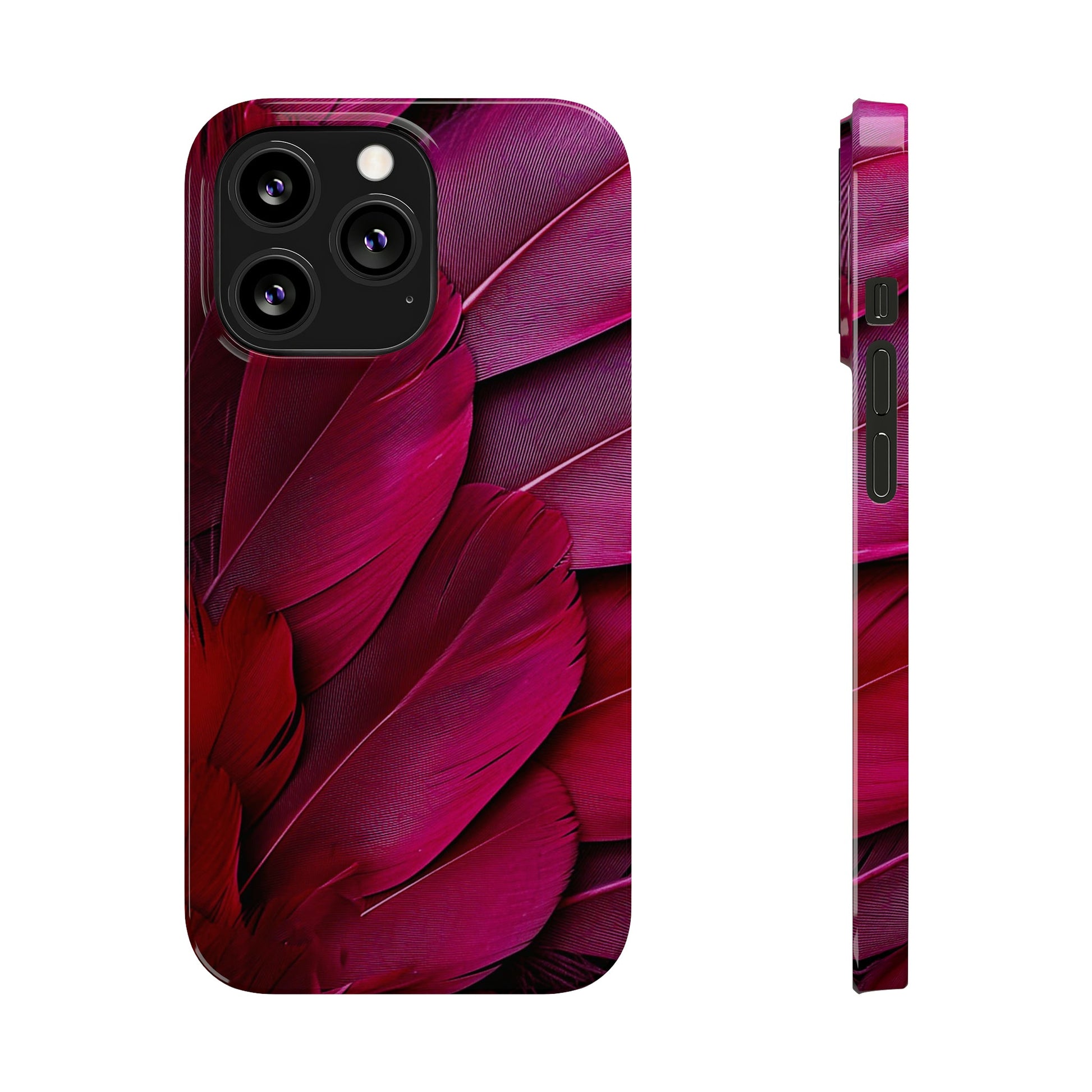 Feathers Slim Phone Case - Colorwink