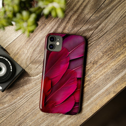 Feathers Slim Phone Case - Colorwink