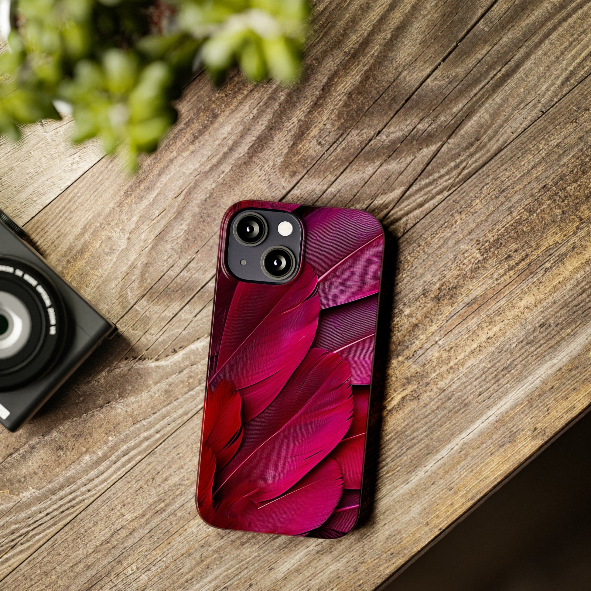 Feathers Slim Phone Case - Colorwink