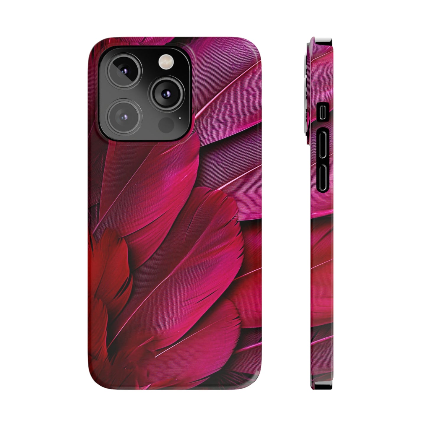 Feathers Slim Phone Case - Colorwink