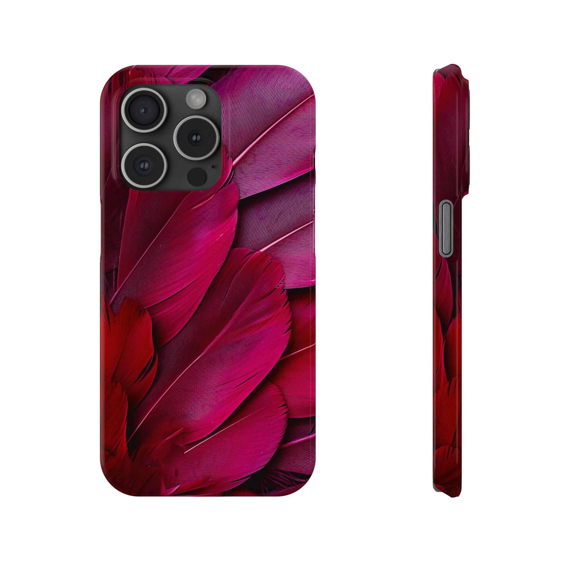 Feathers Slim Phone Case - Colorwink