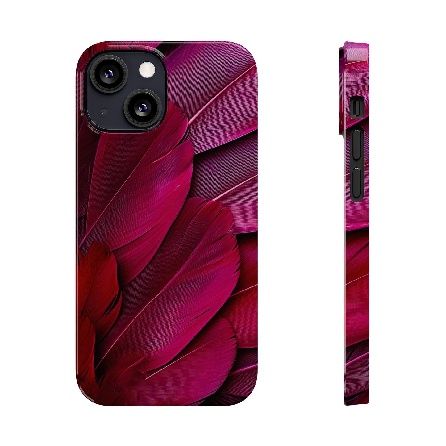 Feathers Slim Phone Case - Colorwink