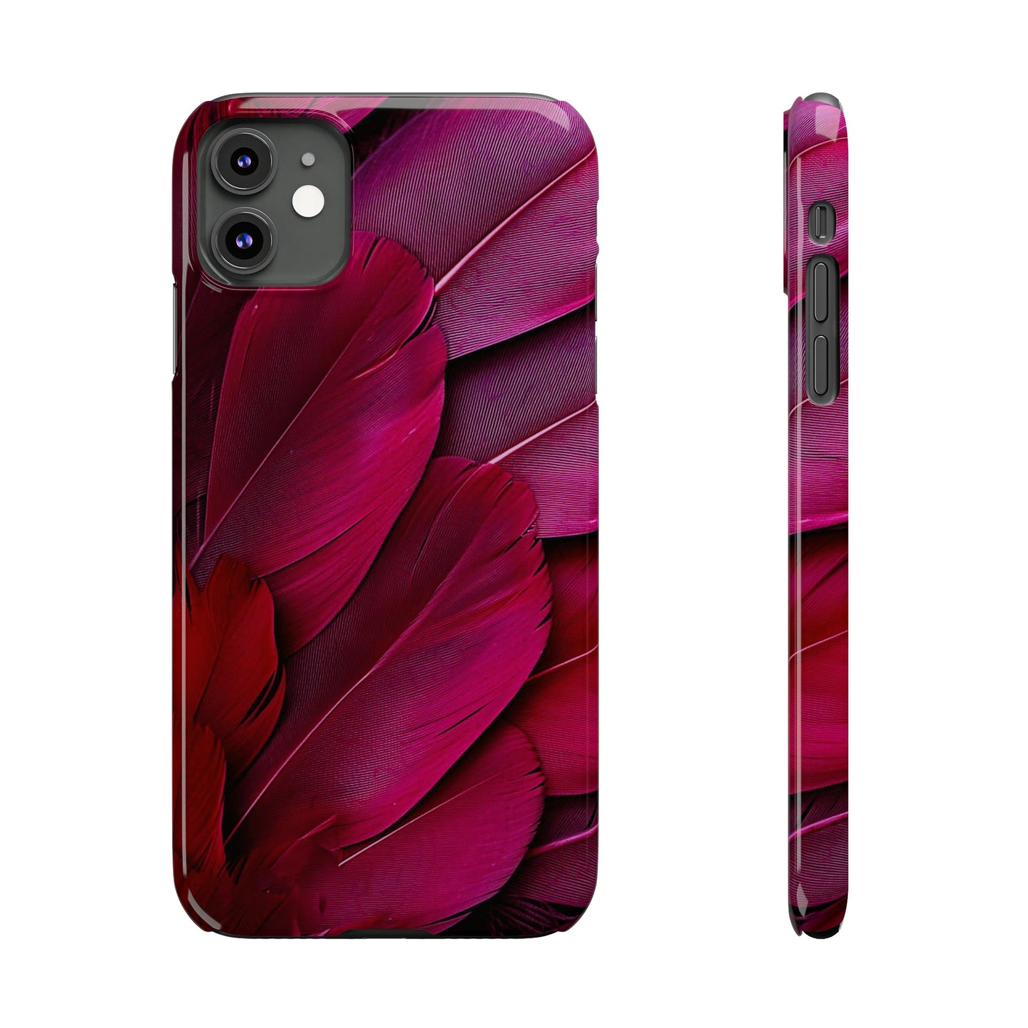 Feathers Slim Phone Case - Colorwink