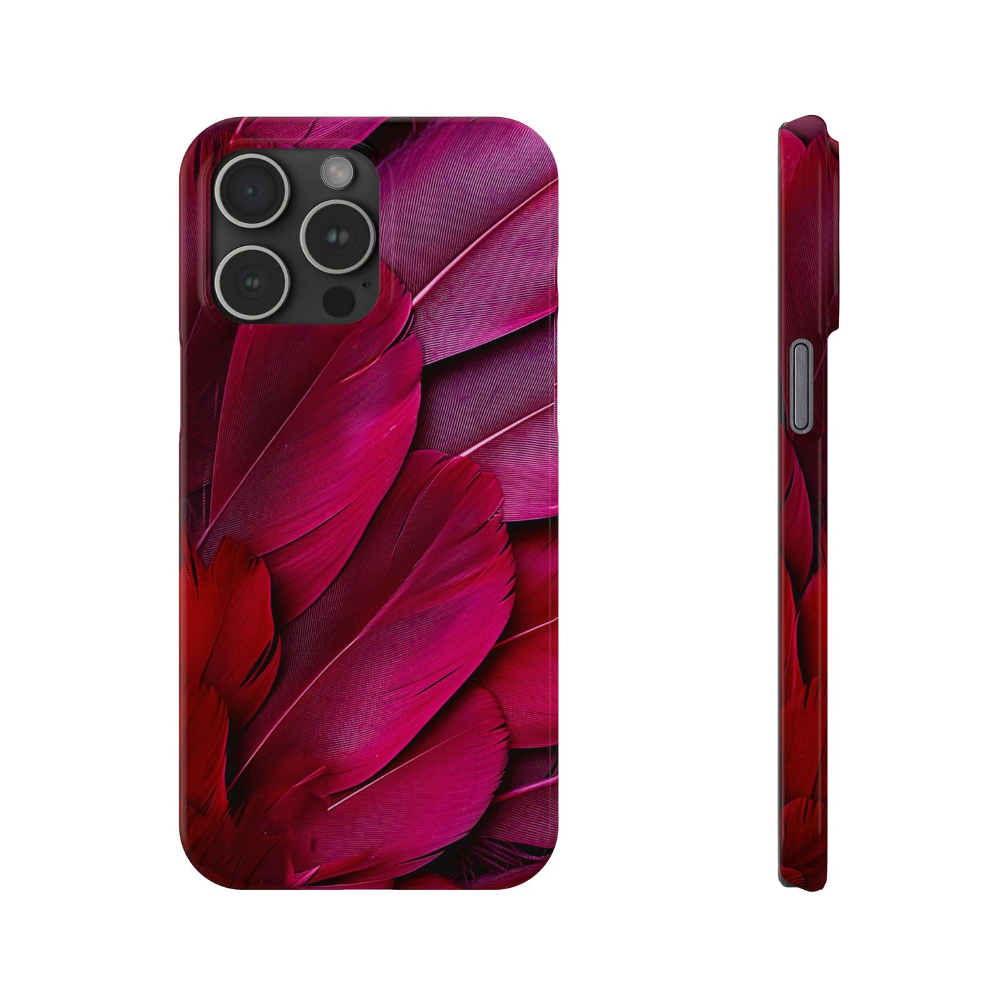 Feathers Slim Phone Case - Colorwink