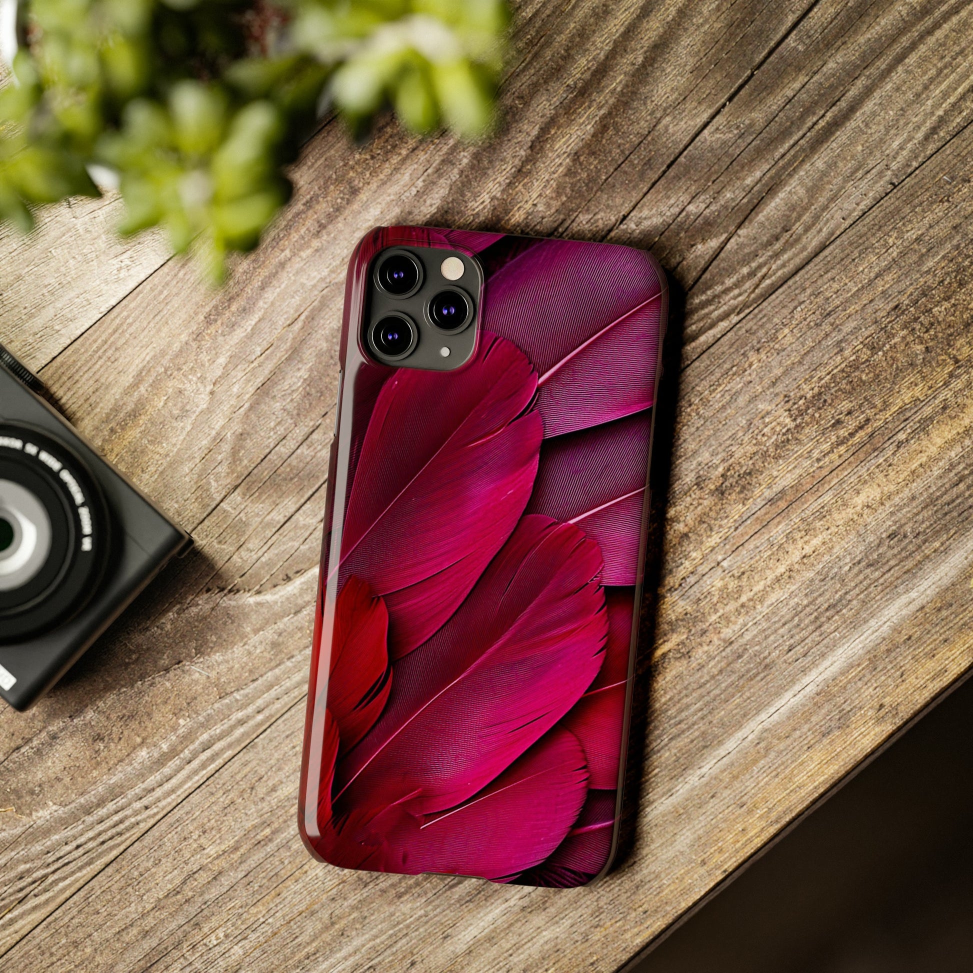 Feathers Slim Phone Case - Colorwink