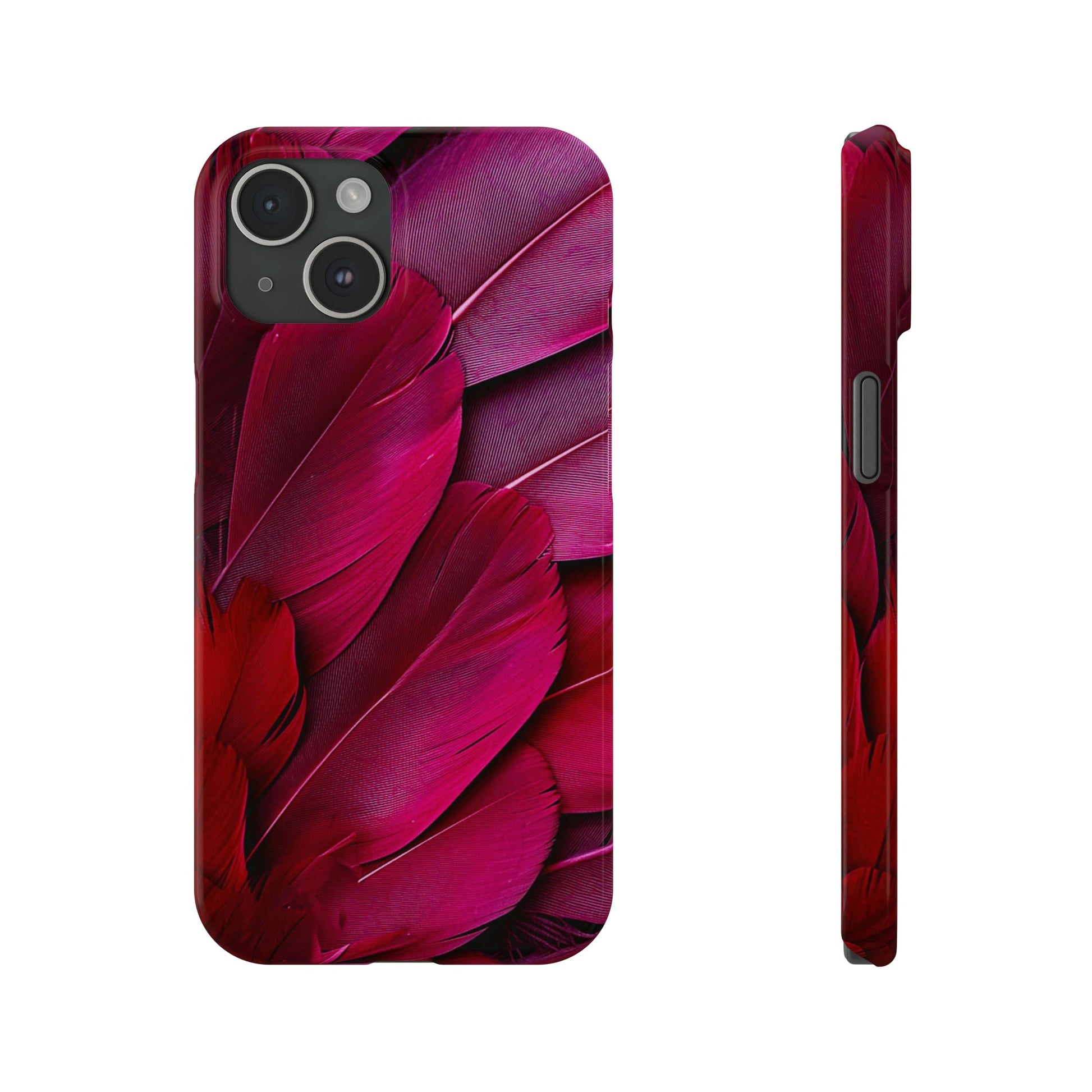 Feathers Slim Phone Case - Colorwink