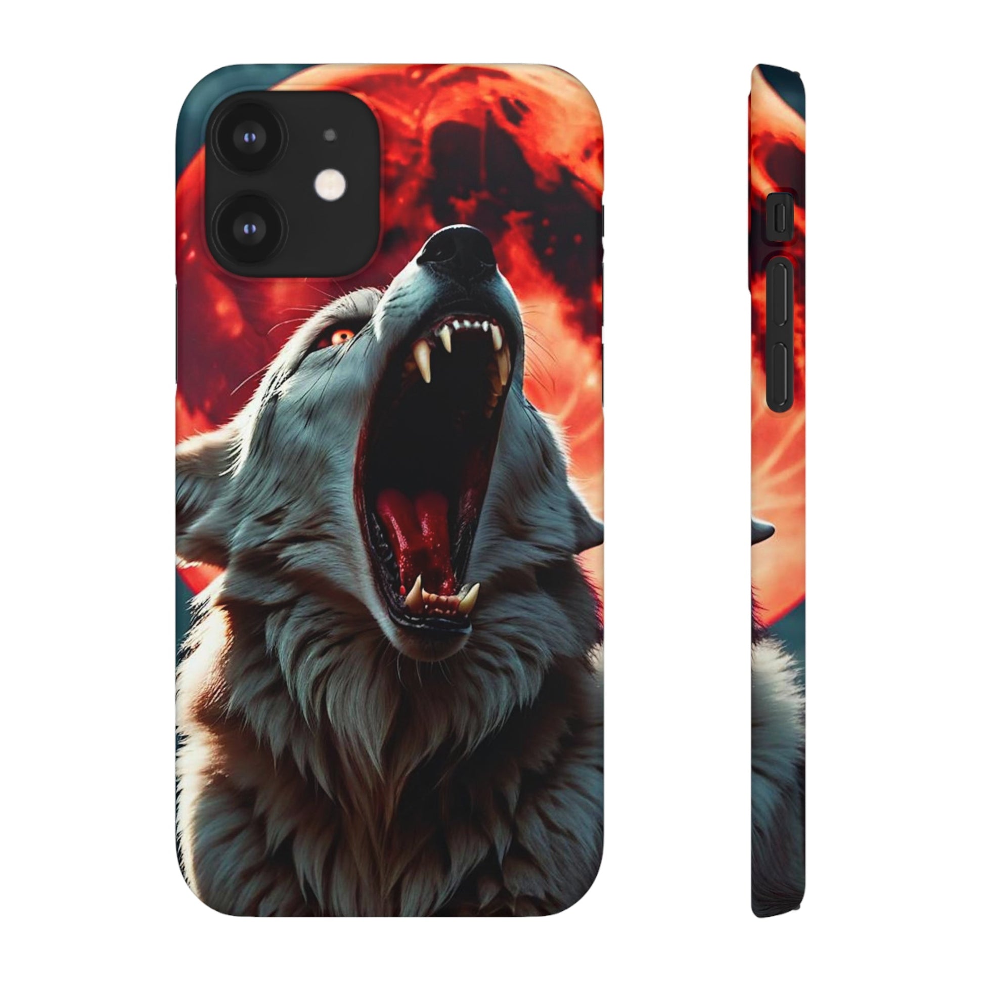 Fierce Wolf Snap Case - Colorwink