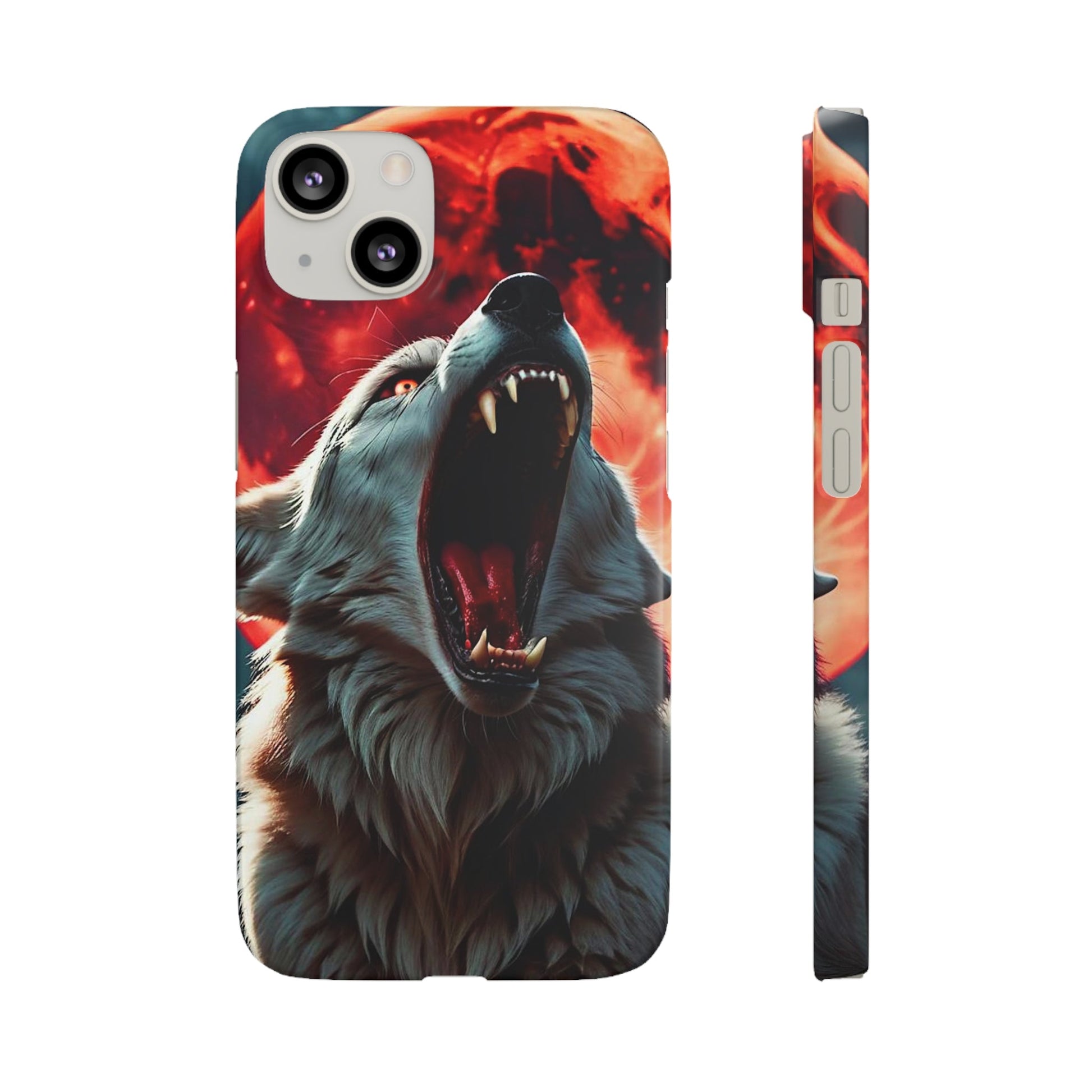 Fierce Wolf Snap Case - Colorwink