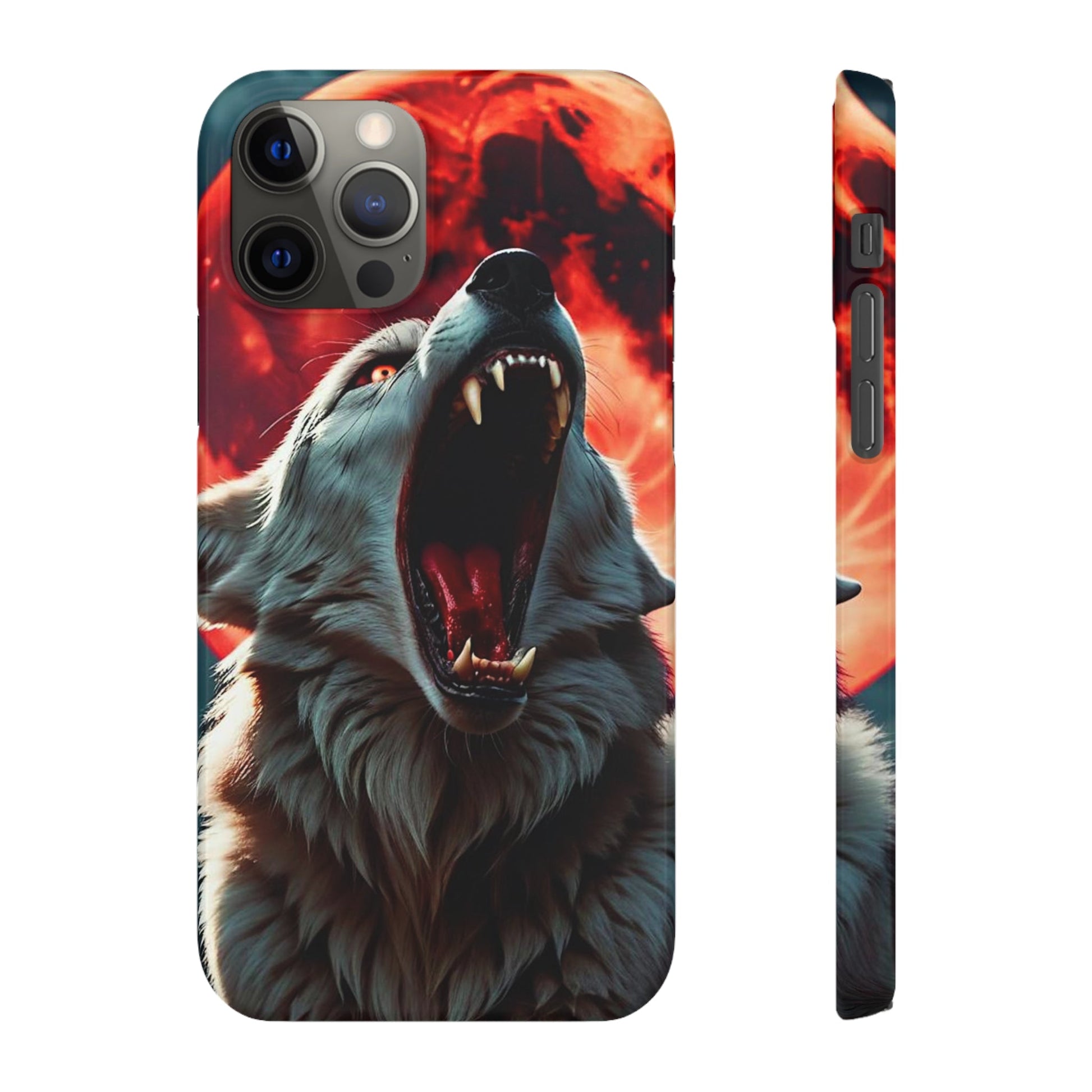 Fierce Wolf Snap Case - Colorwink