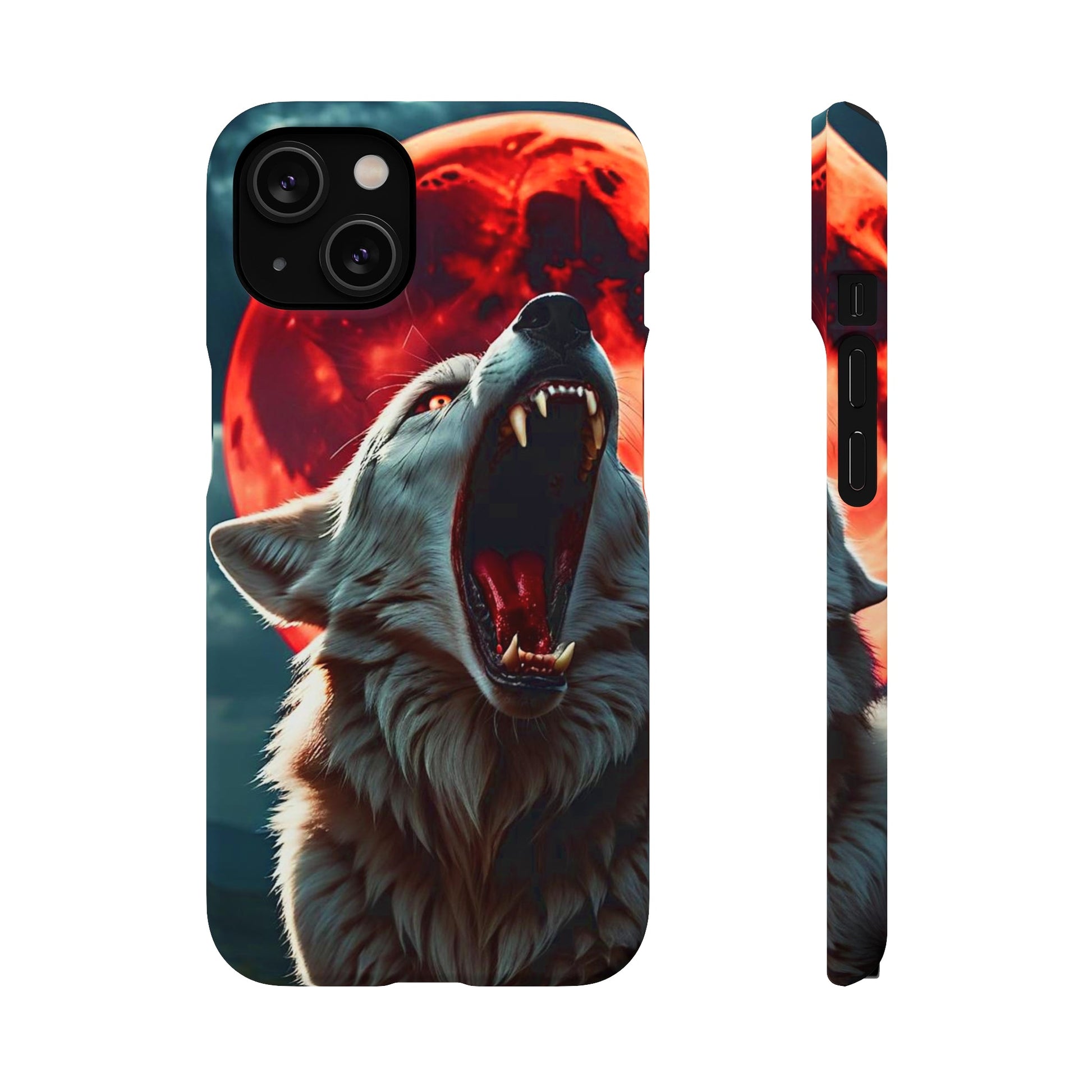 Fierce Wolf Snap Case - Colorwink