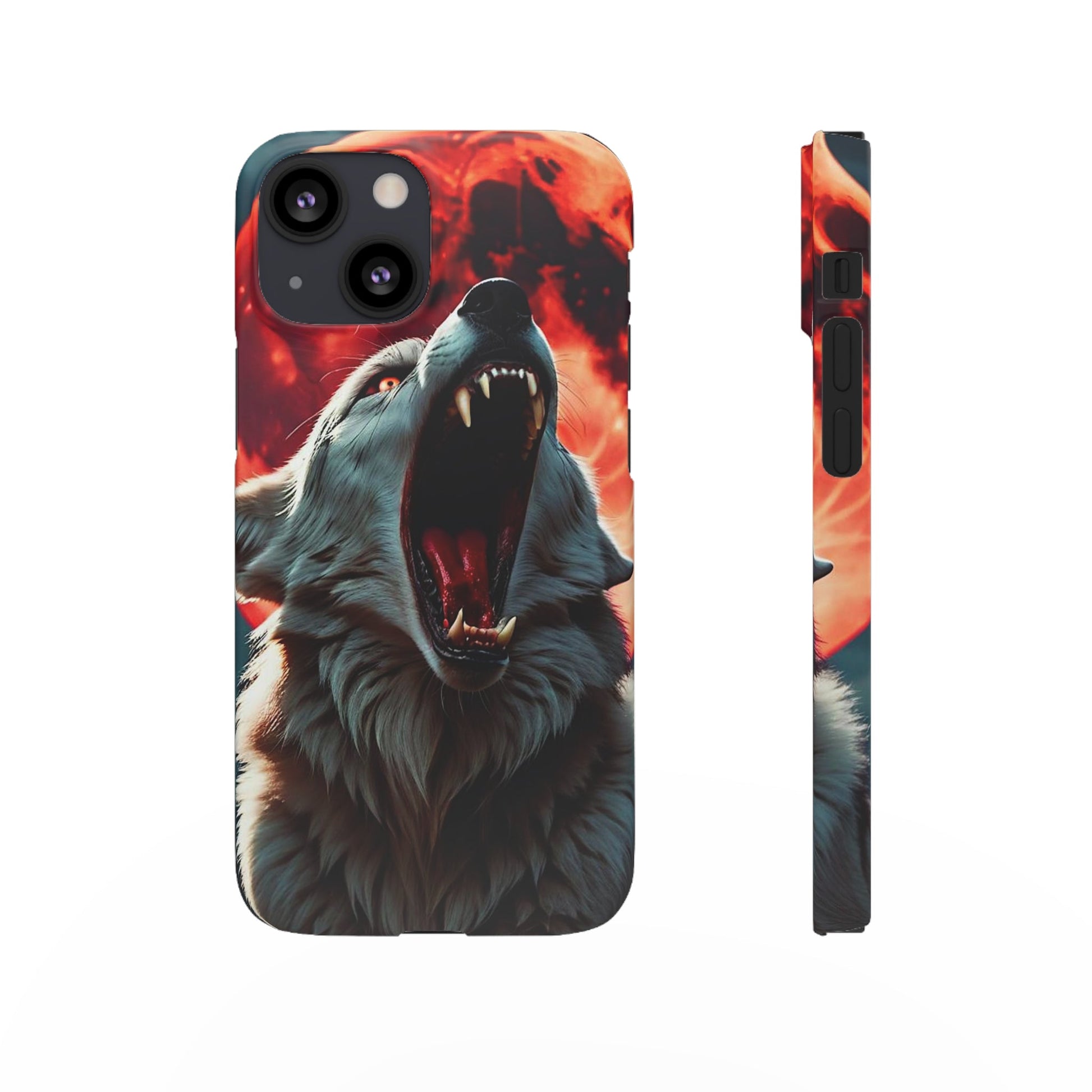 Fierce Wolf Snap Case - Colorwink