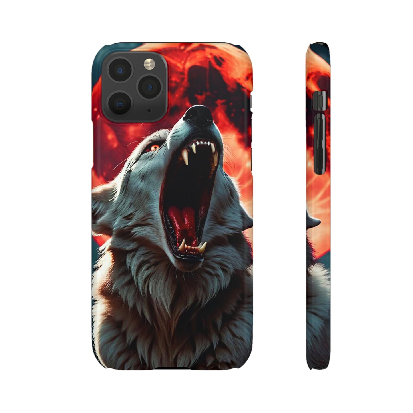 Fierce Wolf Snap Case - Colorwink