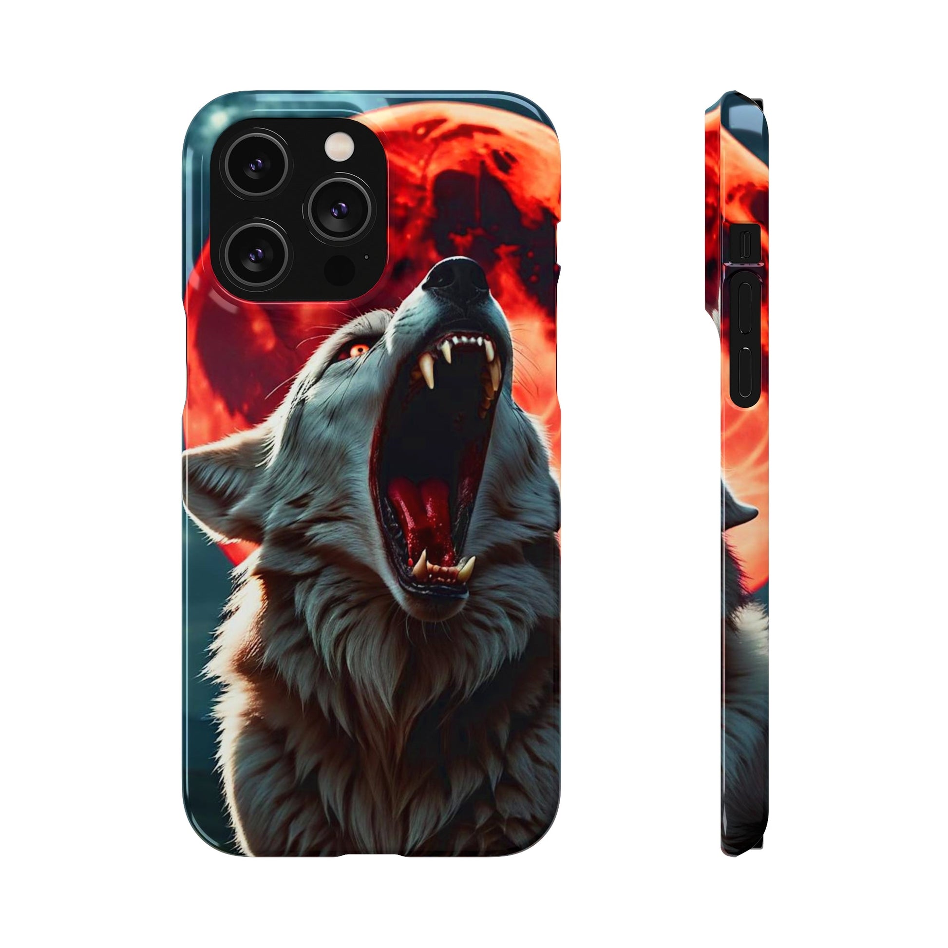 Fierce Wolf Snap Case - Colorwink