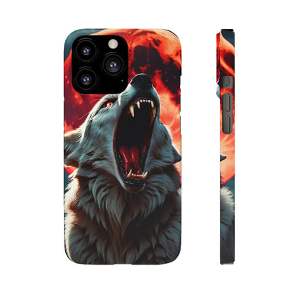 Fierce Wolf Snap Case - Colorwink