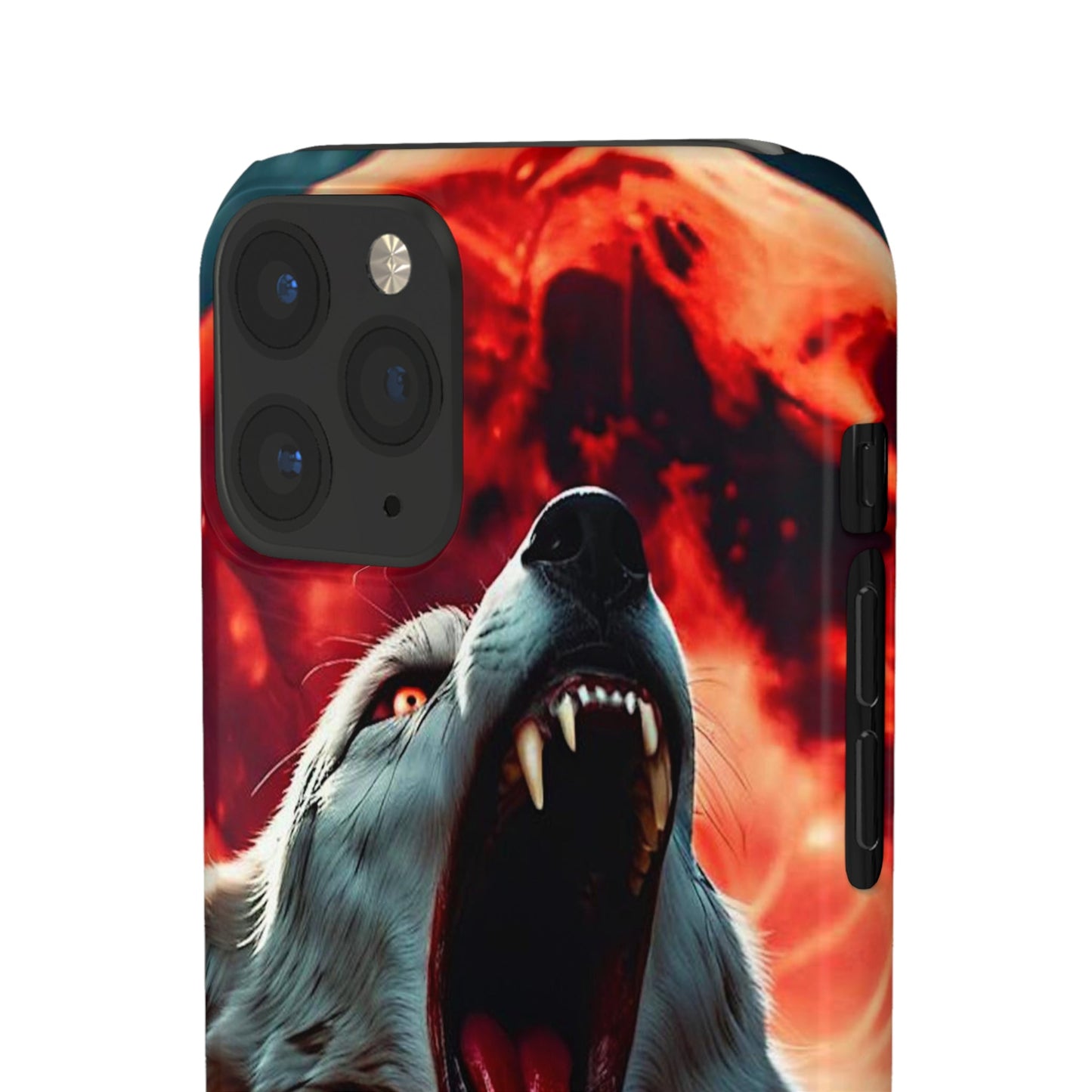 Fierce Wolf Snap Case - Colorwink