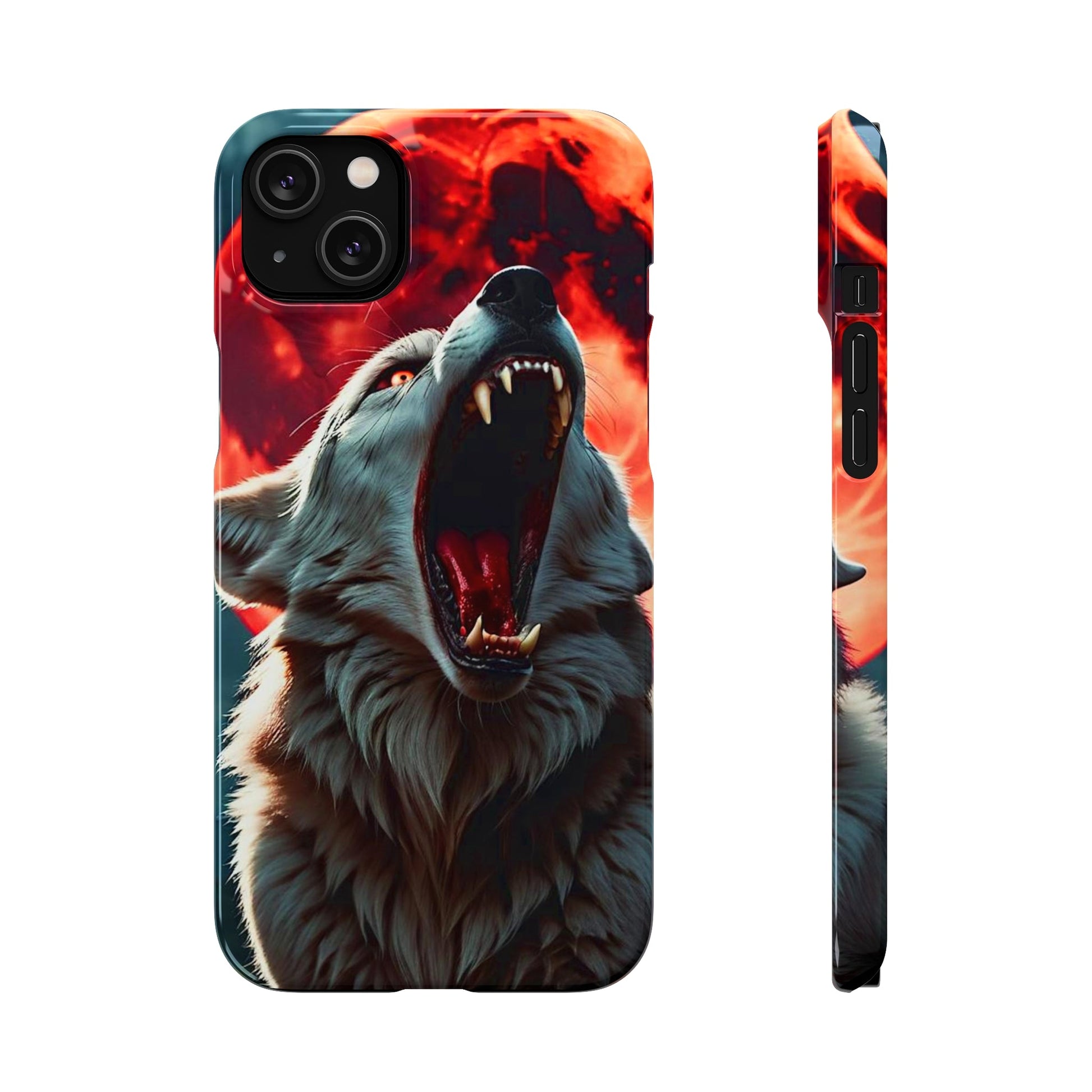 Fierce Wolf Snap Case - Colorwink