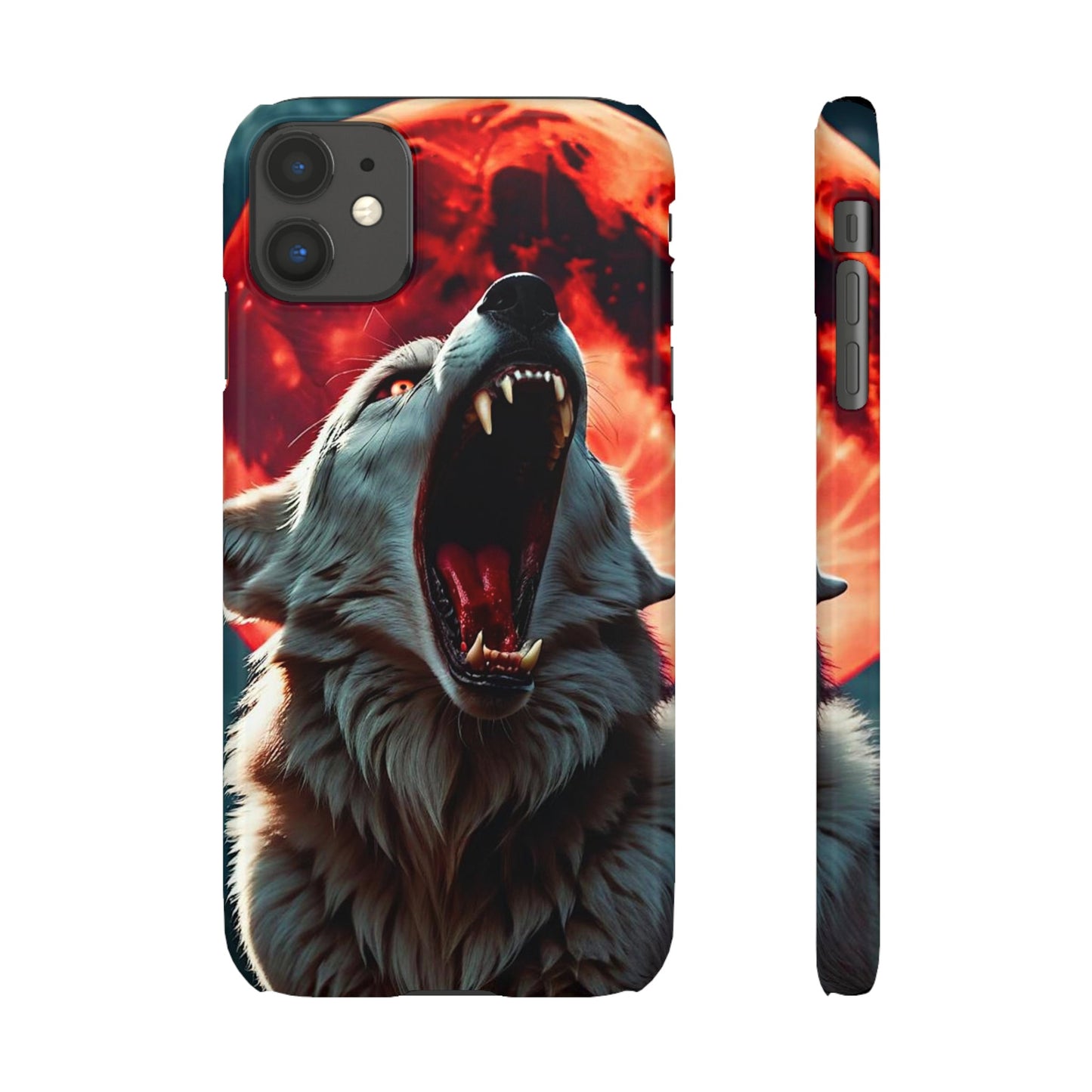 Fierce Wolf Snap Case - Colorwink