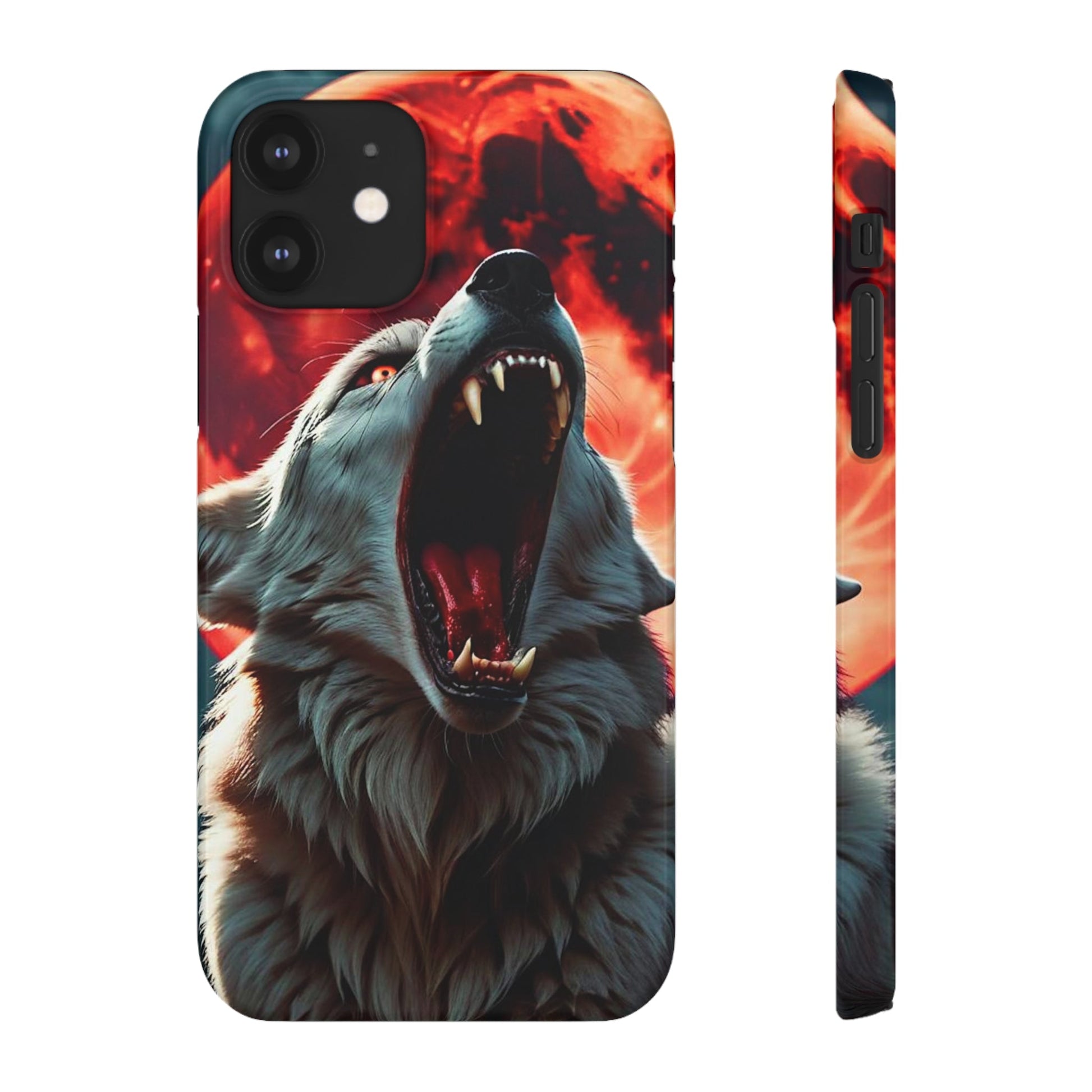 Fierce Wolf Snap Case - Colorwink