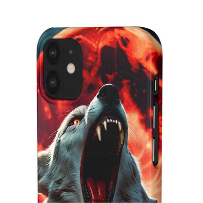 Fierce Wolf Snap Case - Colorwink