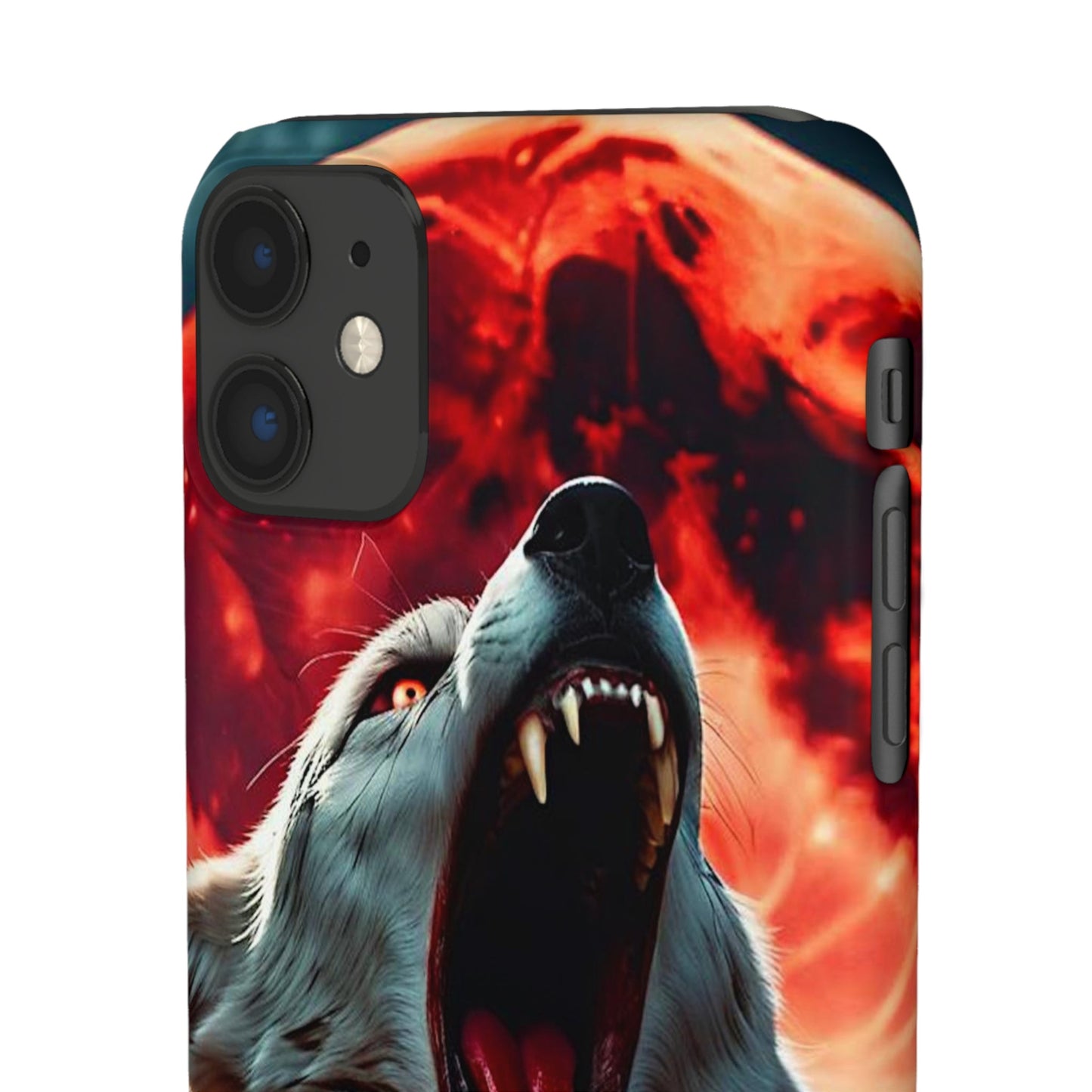 Fierce Wolf Snap Case - Colorwink