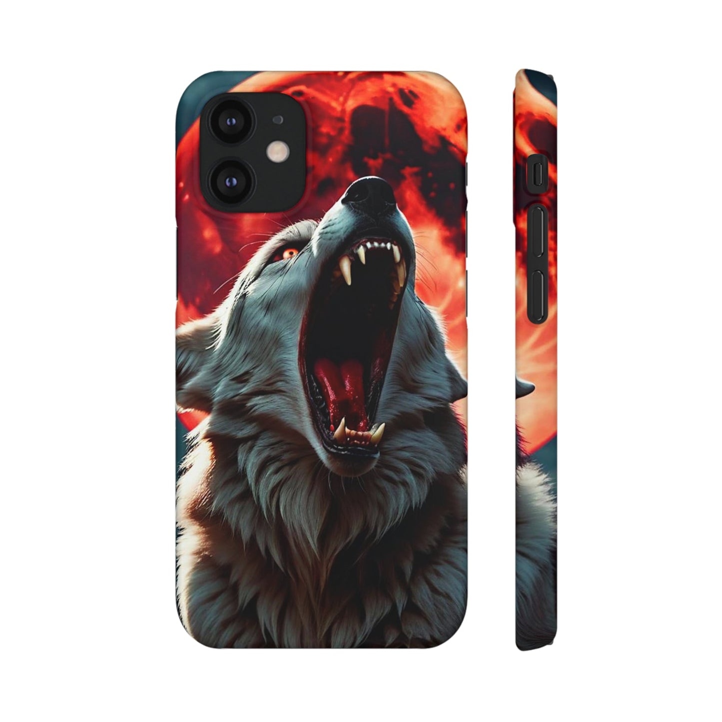 Fierce Wolf Snap Case - Colorwink