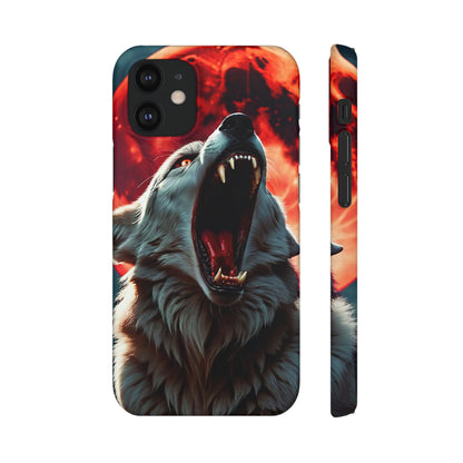 Fierce Wolf Snap Case - Colorwink