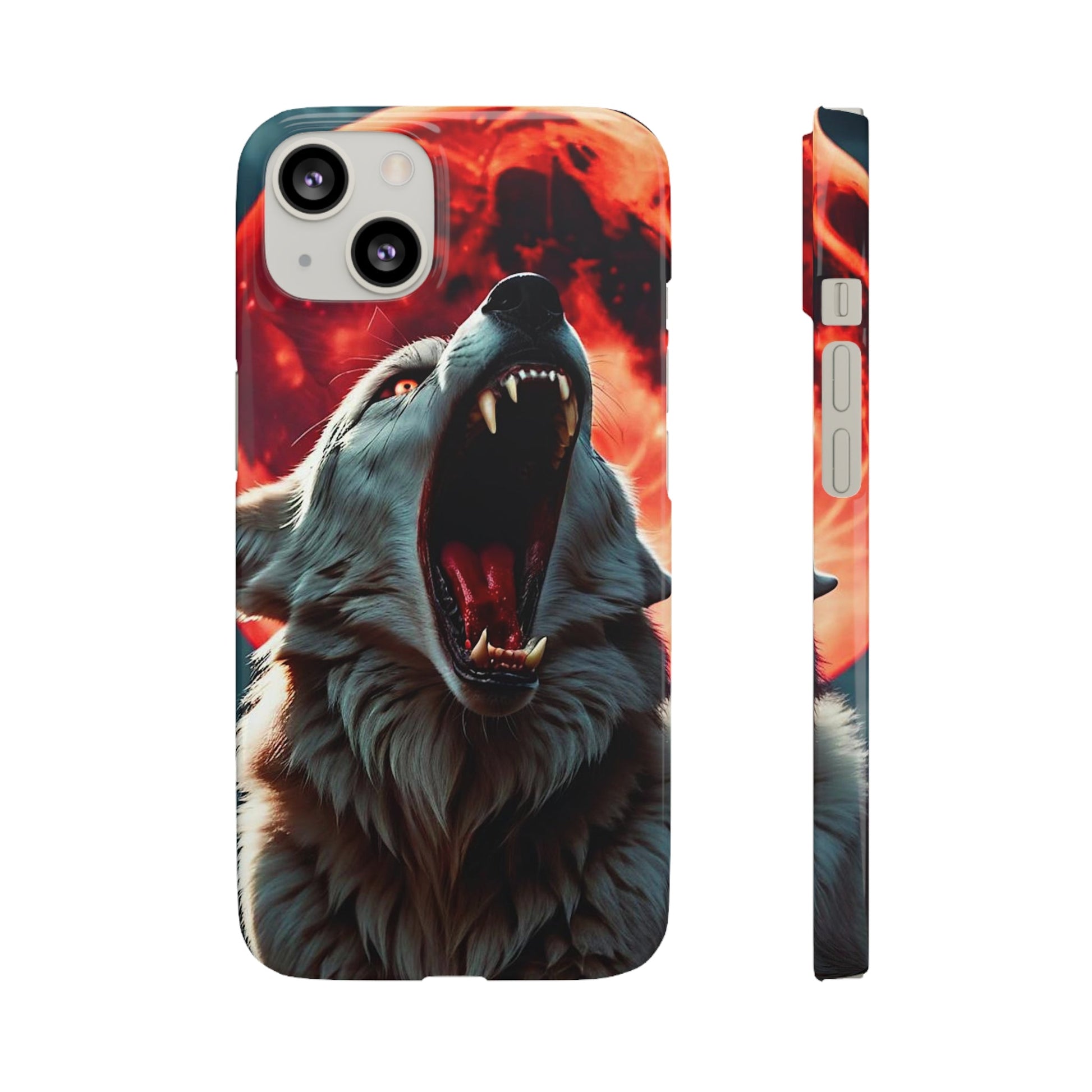 Fierce Wolf Snap Case - Colorwink