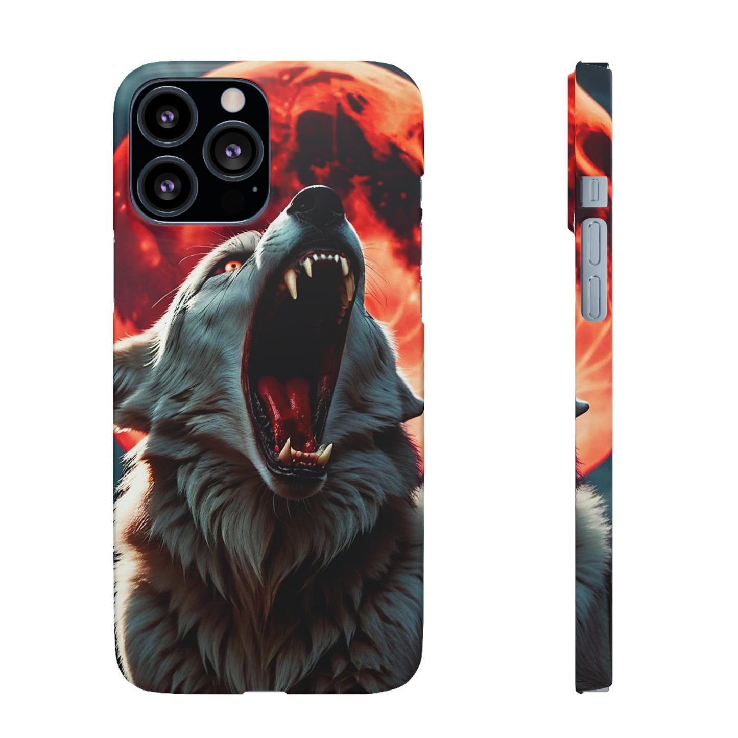 Fierce Wolf Snap Case - Colorwink