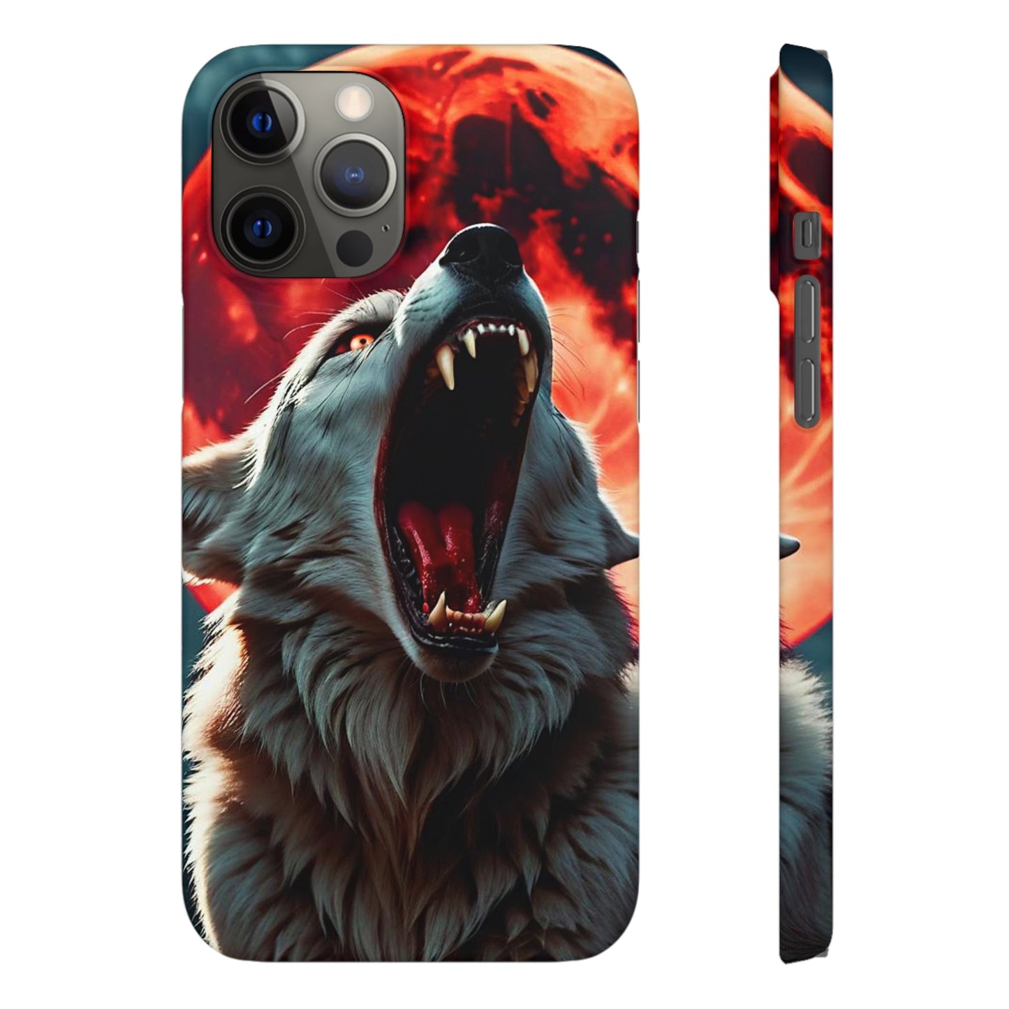 Fierce Wolf Snap Case - Colorwink