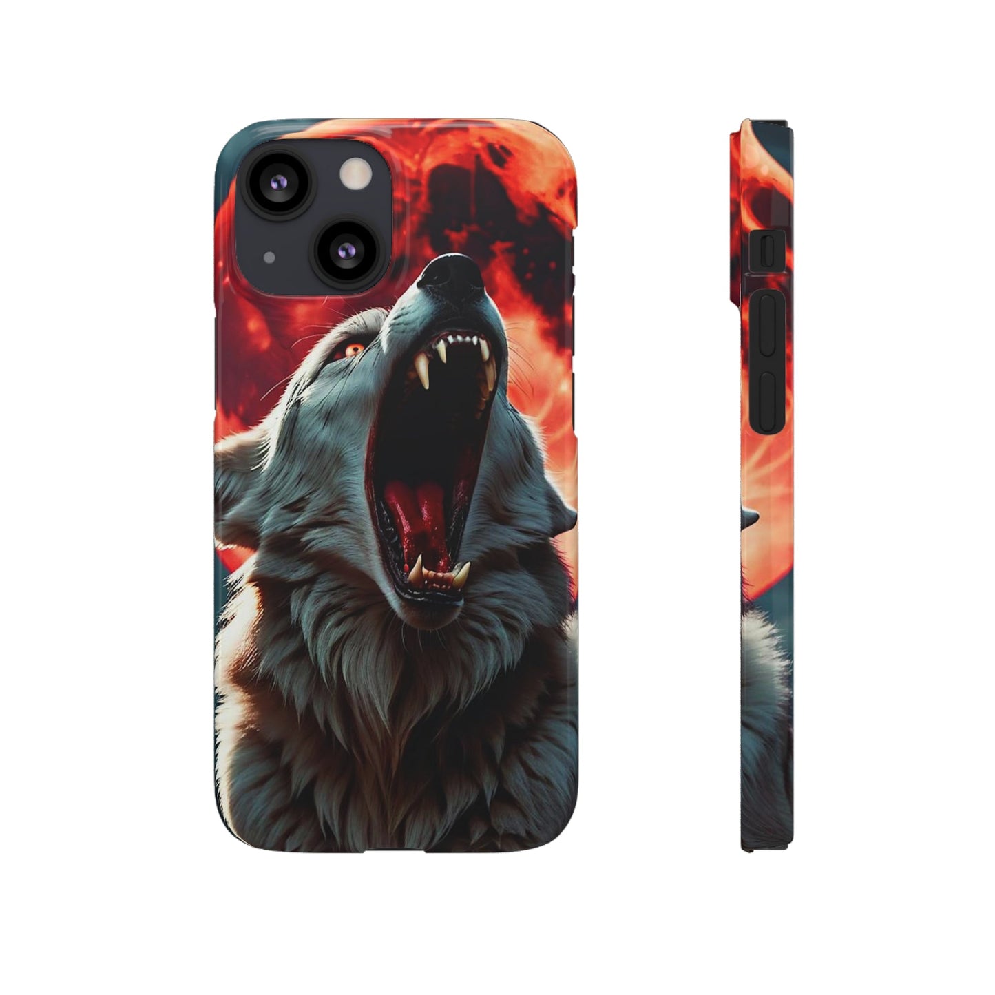 Fierce Wolf Snap Case - Colorwink