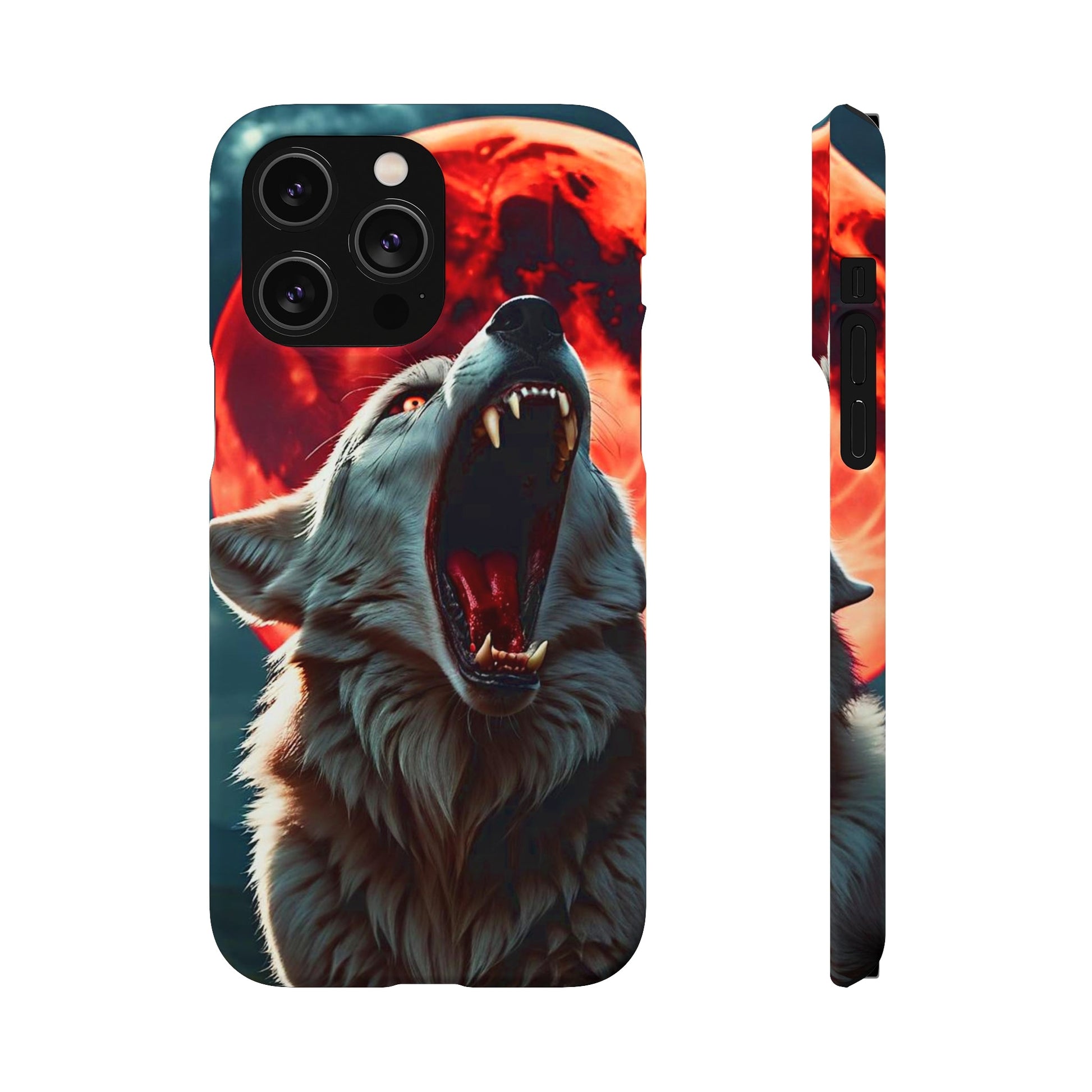 Fierce Wolf Snap Case - Colorwink