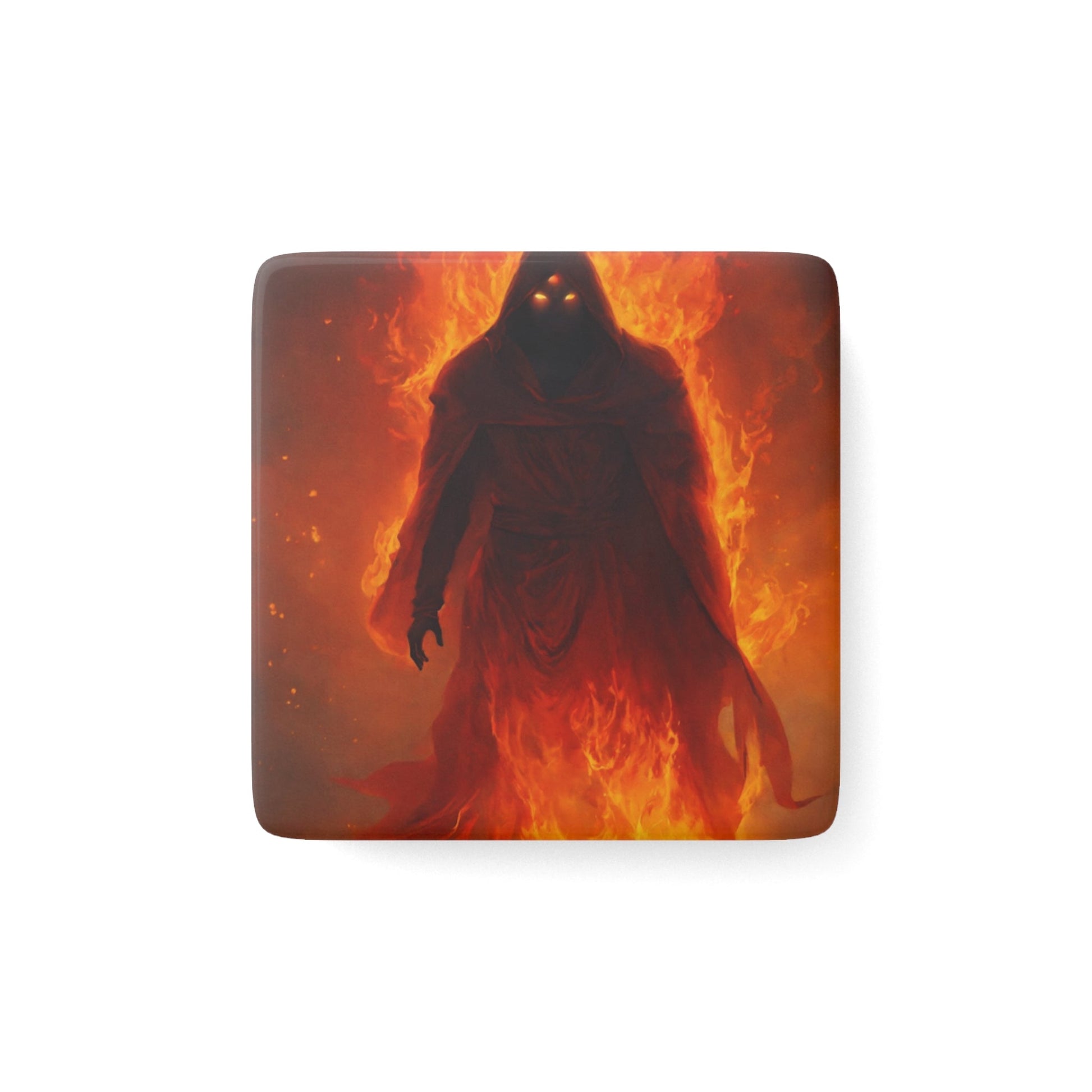 Fire Demon Fridge Magnet - Colorwink