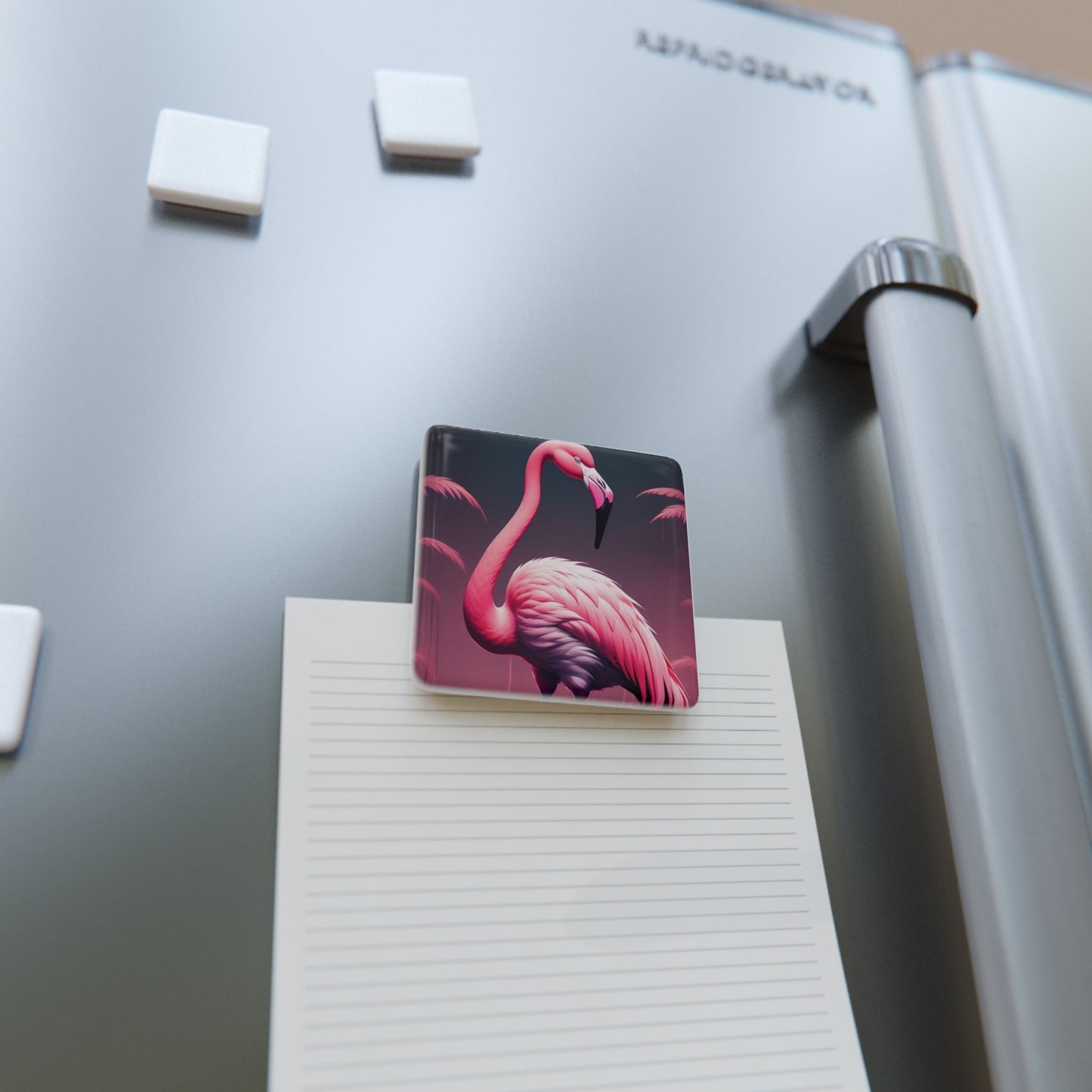 Flamingo Fridge Magnet - Colorwink