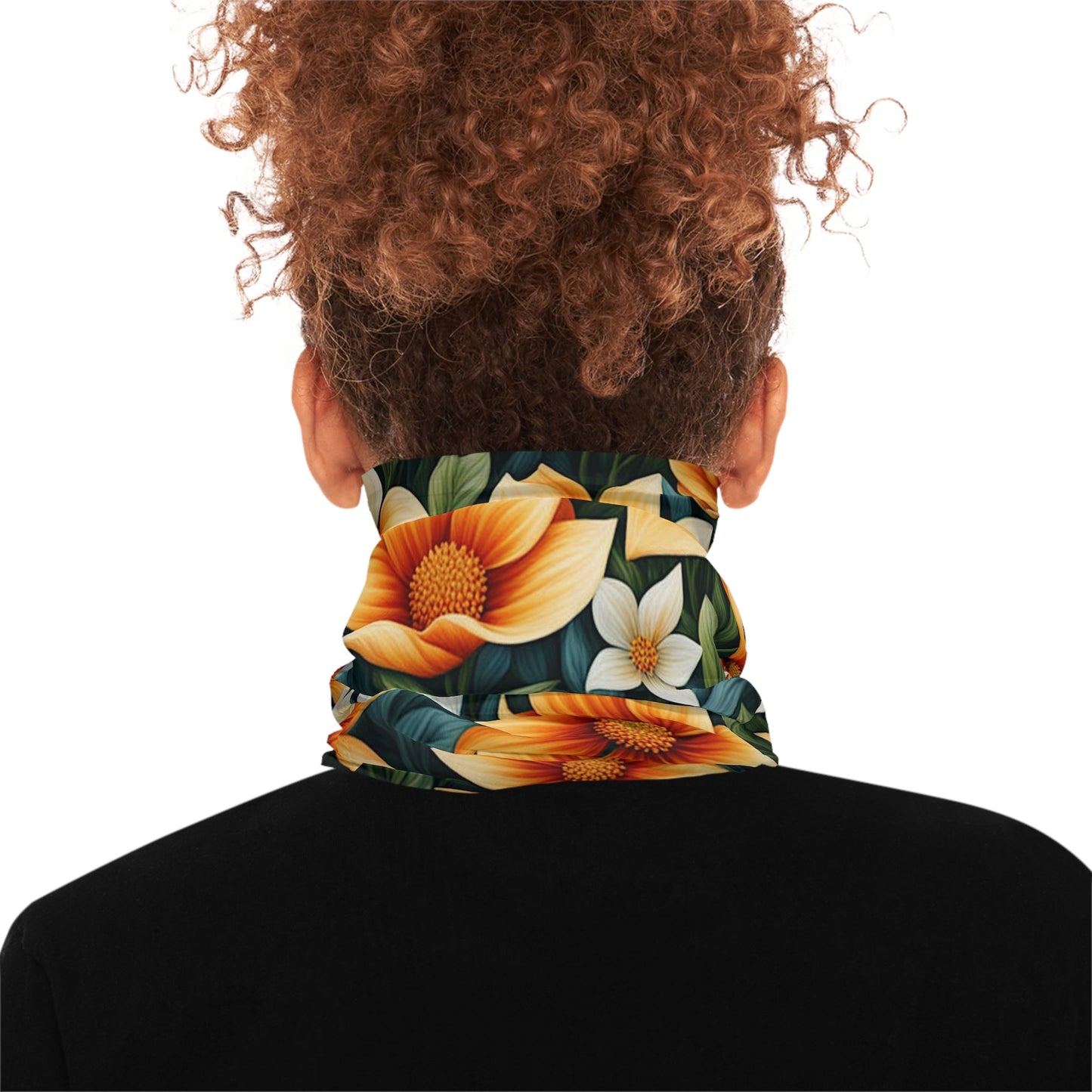 Floral Art Neck Gaiter - Colorwink