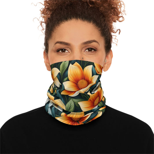 Floral Art Neck Gaiter - Colorwink