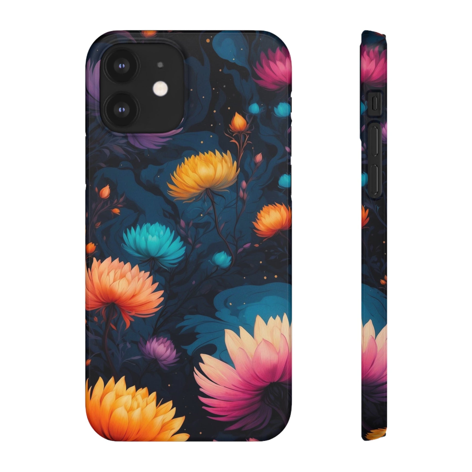 Floral Art Snap Case - Colorwink