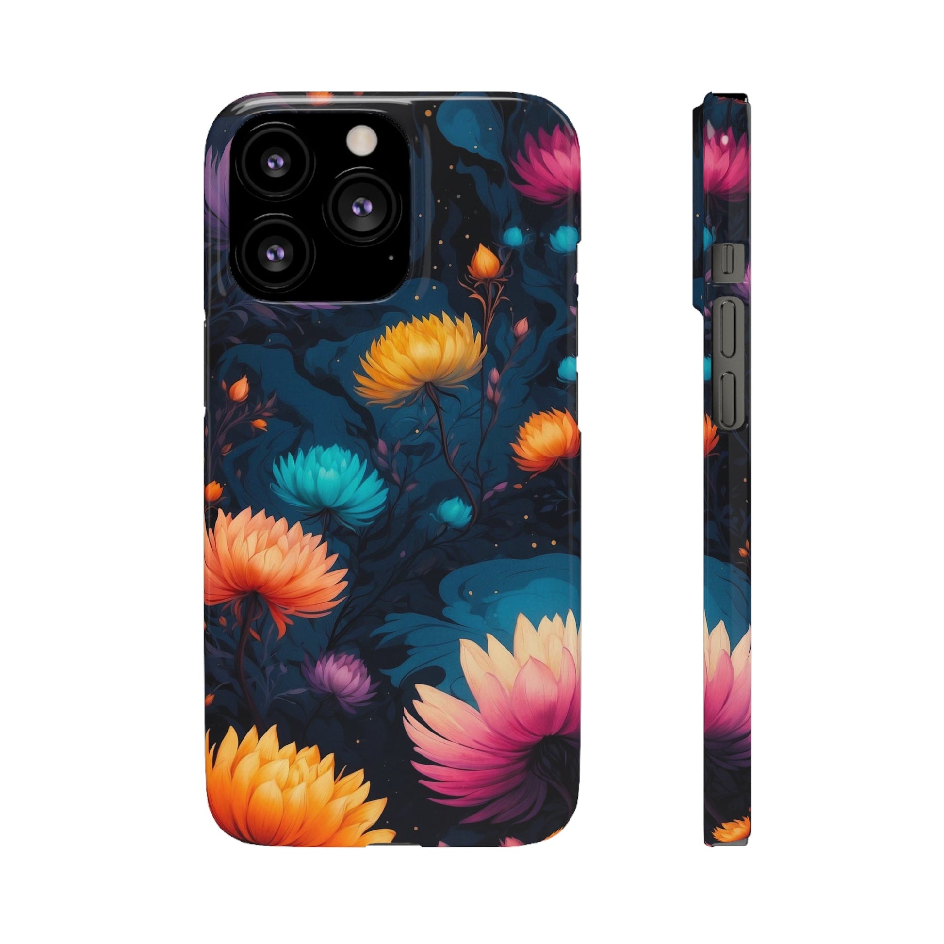 Floral Art Snap Case - Colorwink