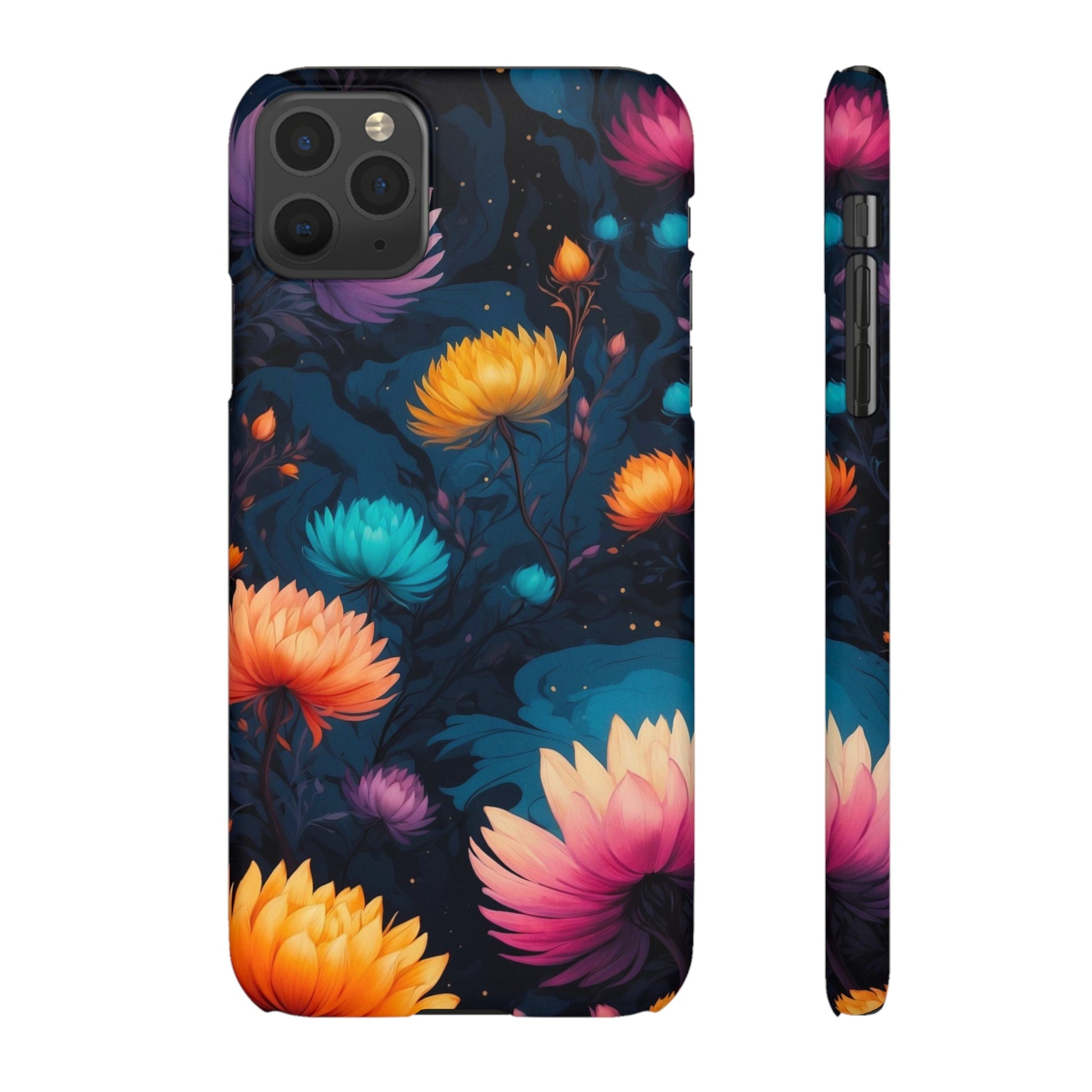 Floral Art Snap Case - Colorwink