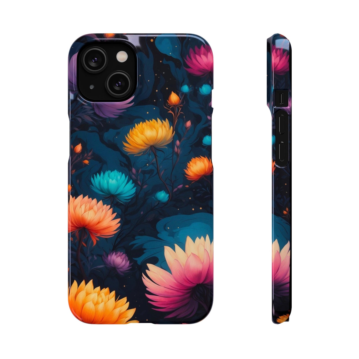 Floral Art Snap Case - Colorwink