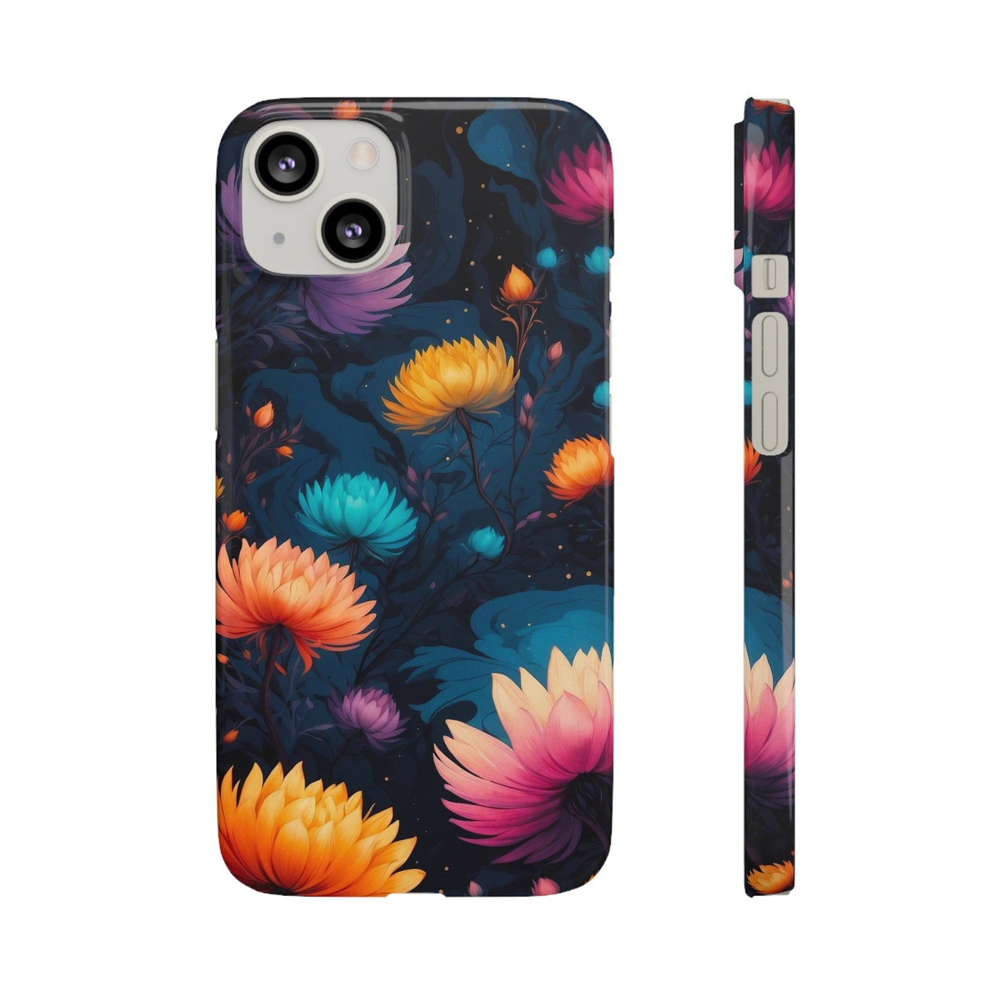 Floral Art Snap Case - Colorwink