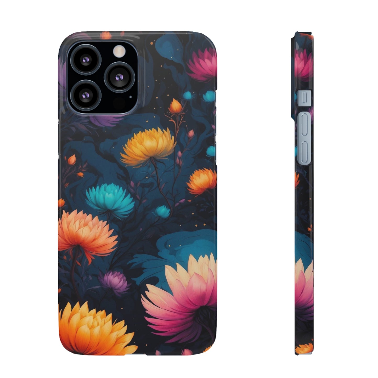 Floral Art Snap Case - Colorwink