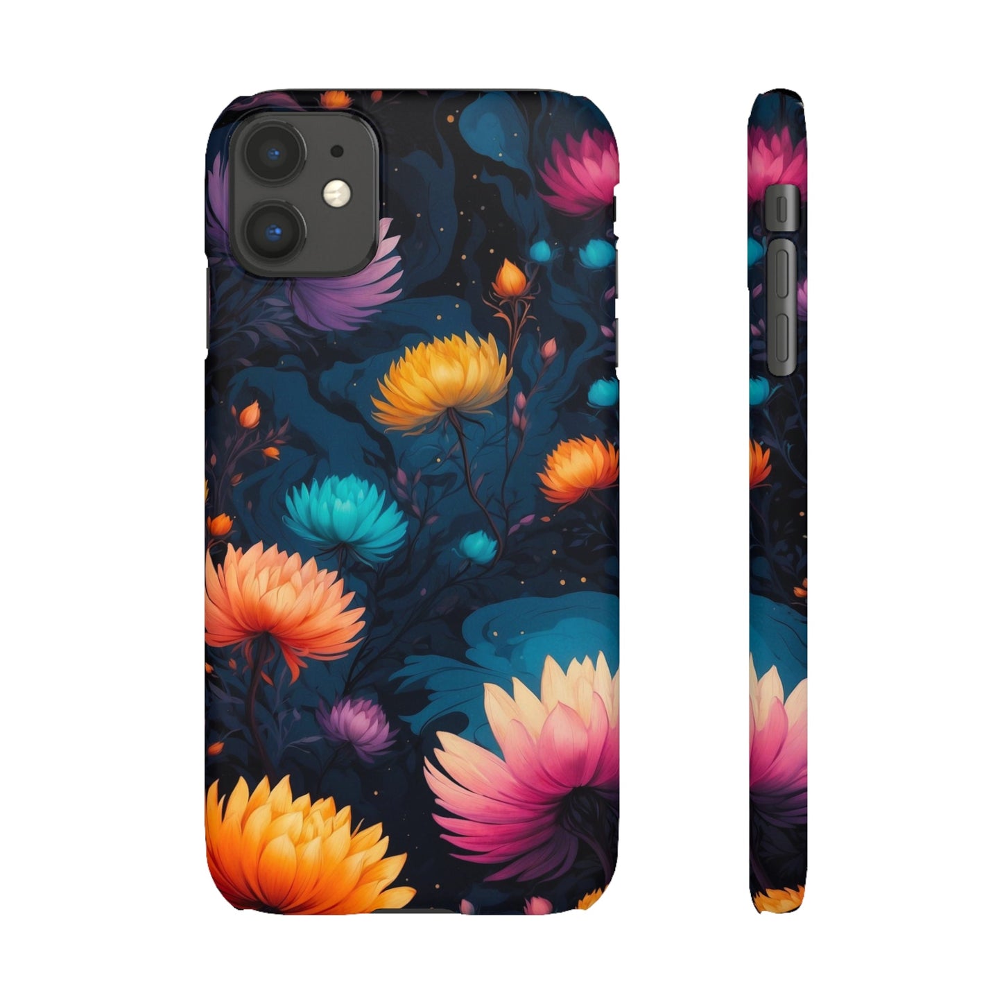 Floral Art Snap Case - Colorwink