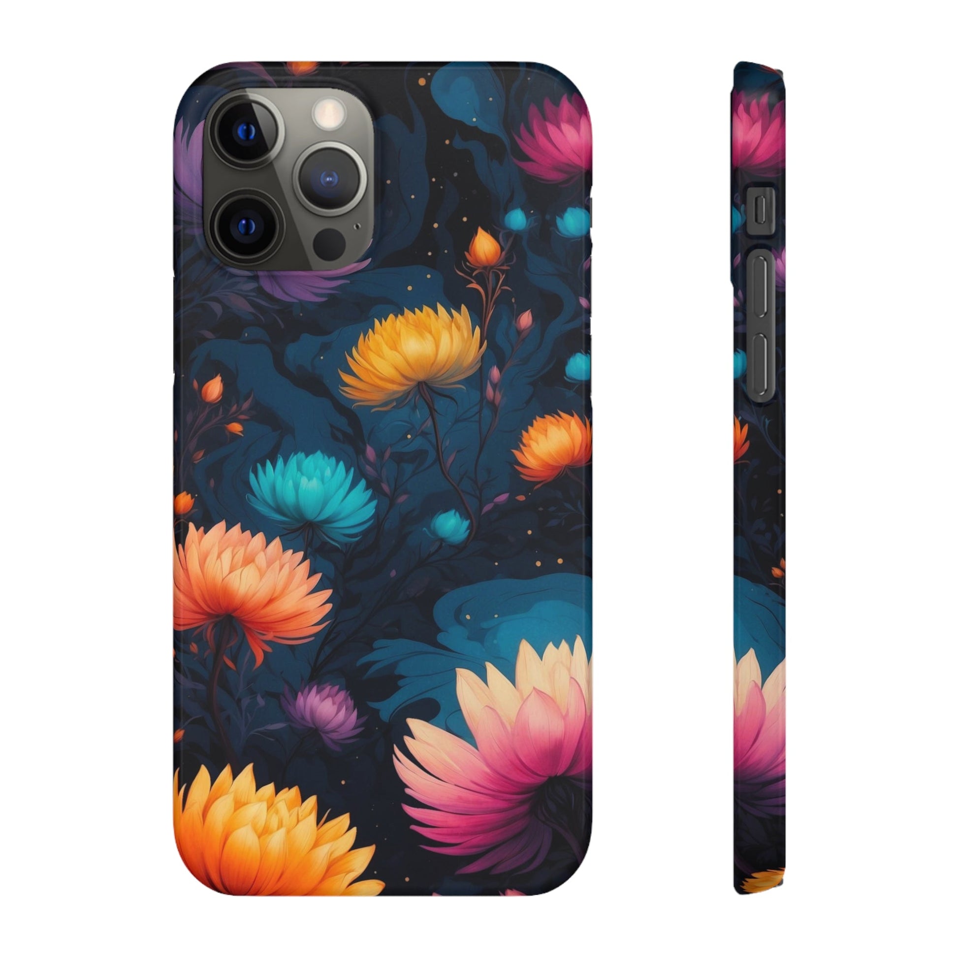 Floral Art Snap Case - Colorwink