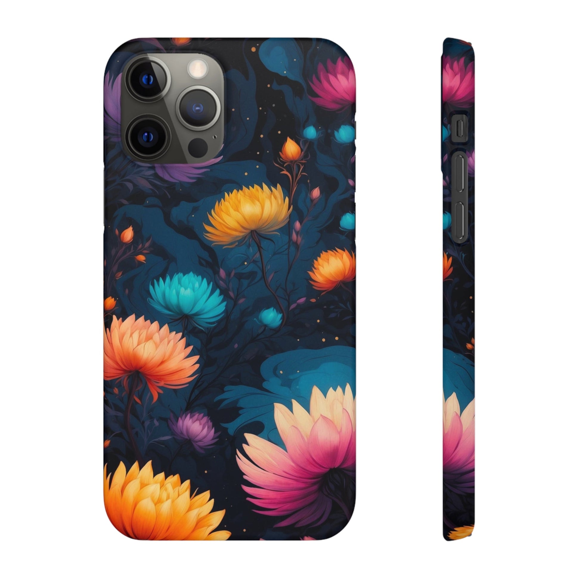 Floral Art Snap Case - Colorwink