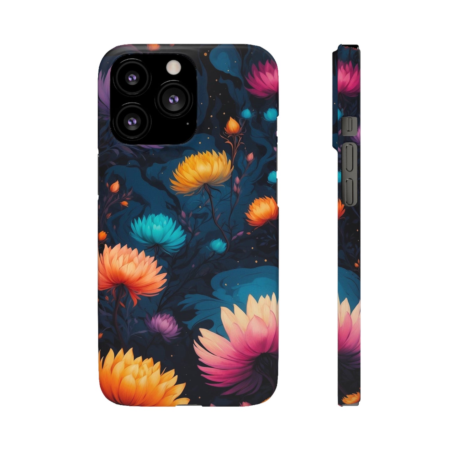 Floral Art Snap Case - Colorwink