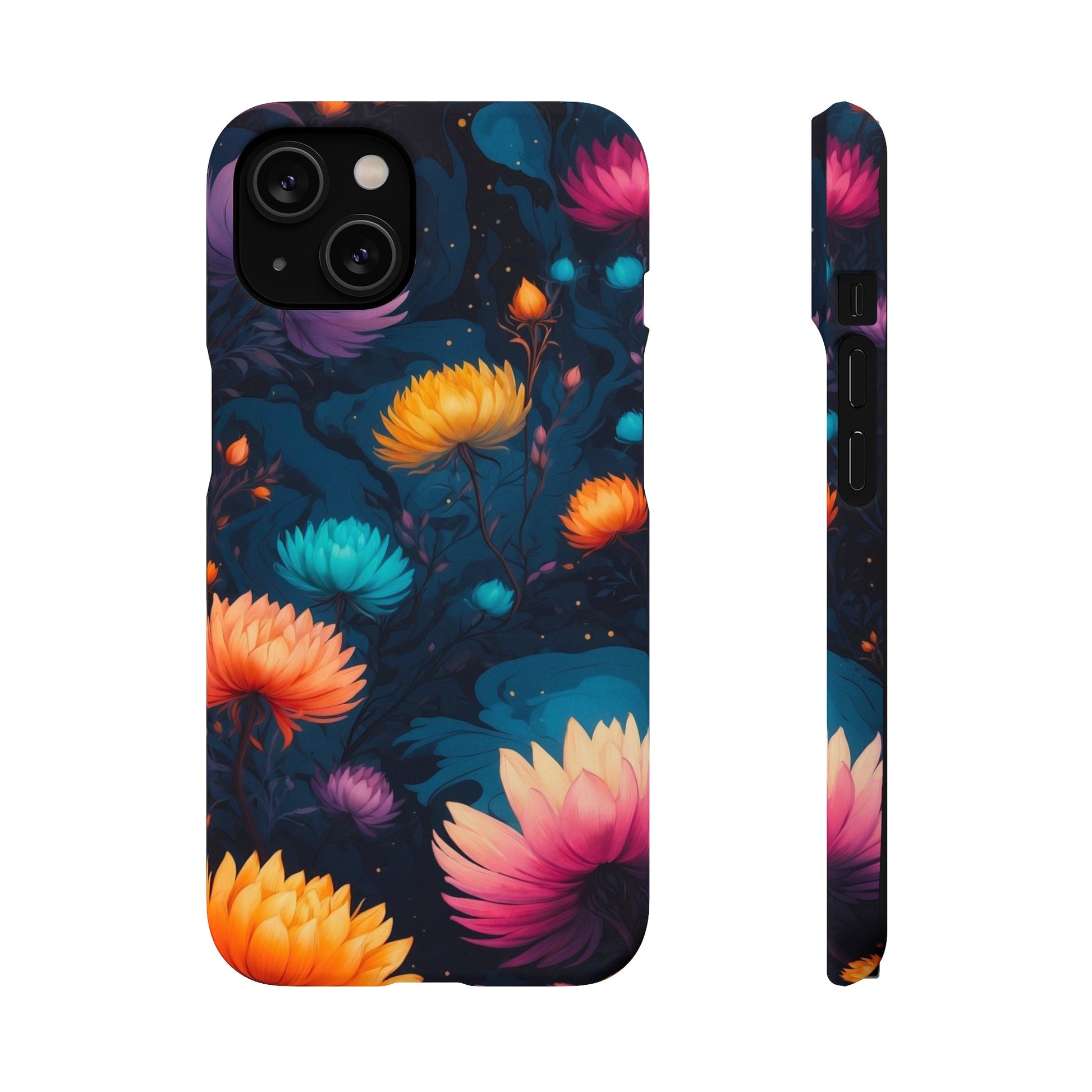 Floral Art Snap Case - Colorwink