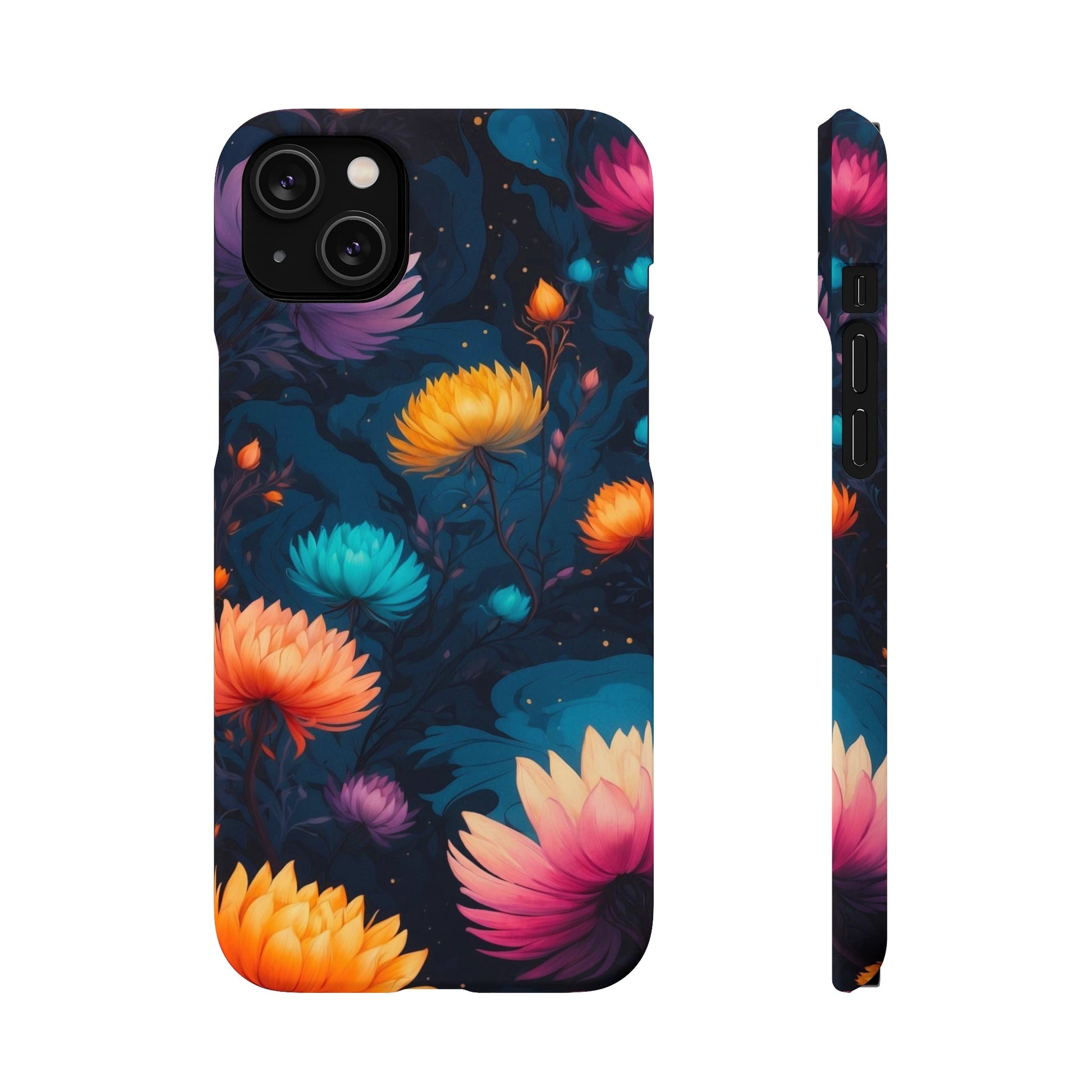 Floral Art Snap Case - Colorwink